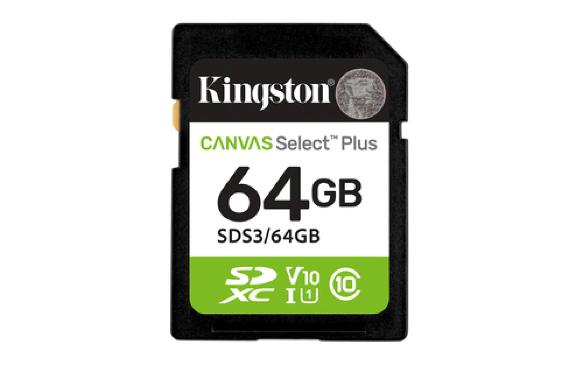 MEM SD 64GB Kingston Canvas Select Plus SDS3/64GB