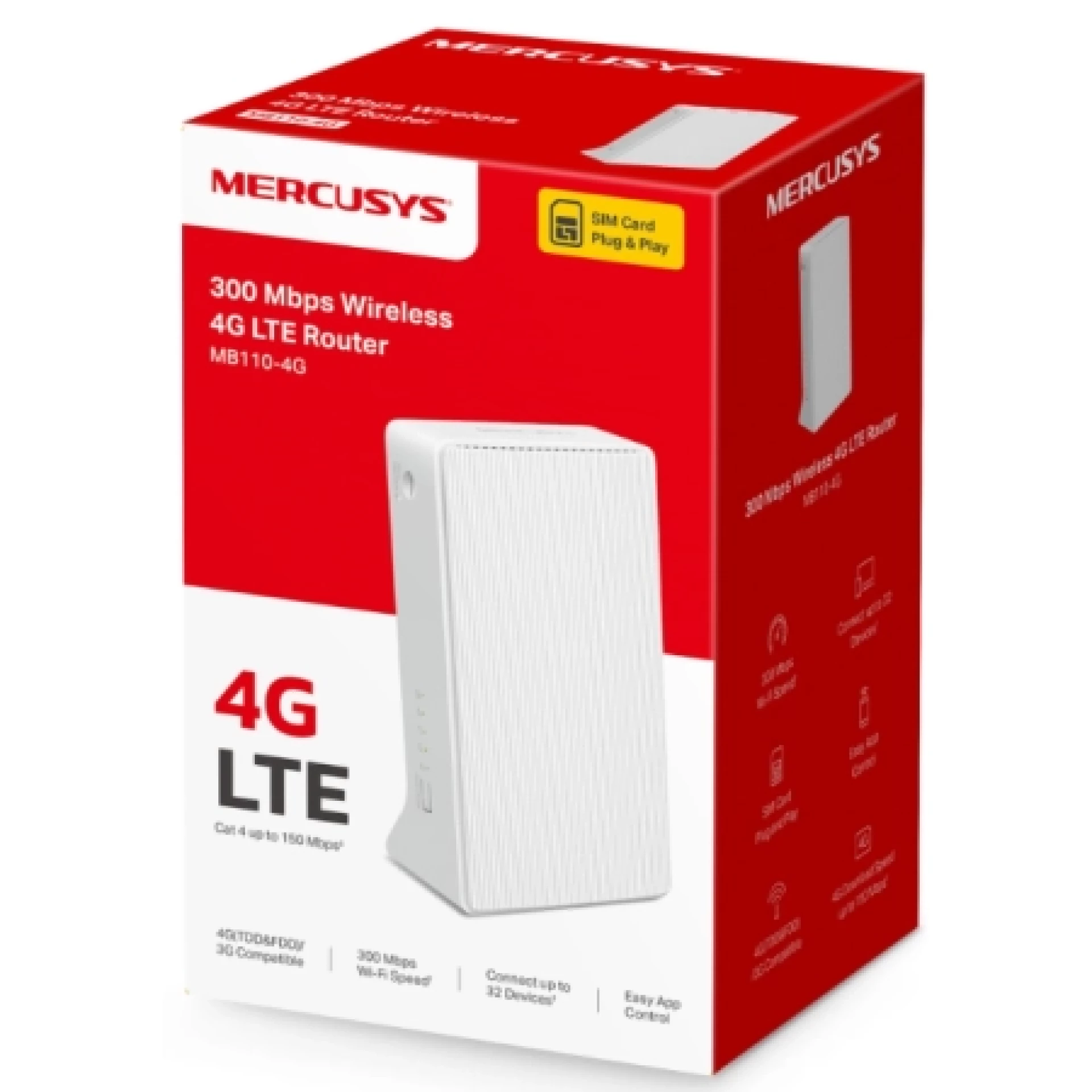 Mercusys MB110 4G LTE Router
