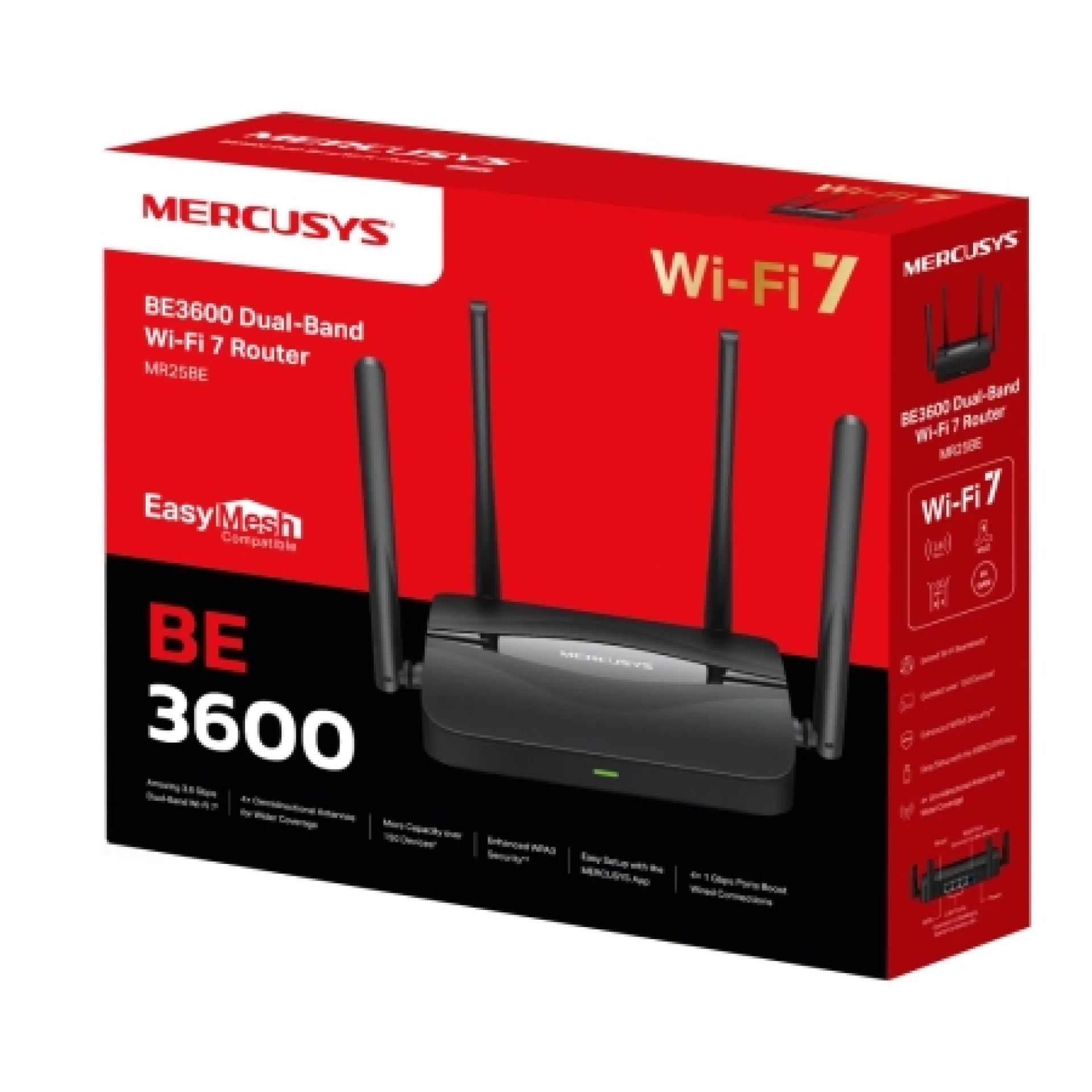 Mercusys MR25BE BE3600 WiFi 7 Dual Band Router