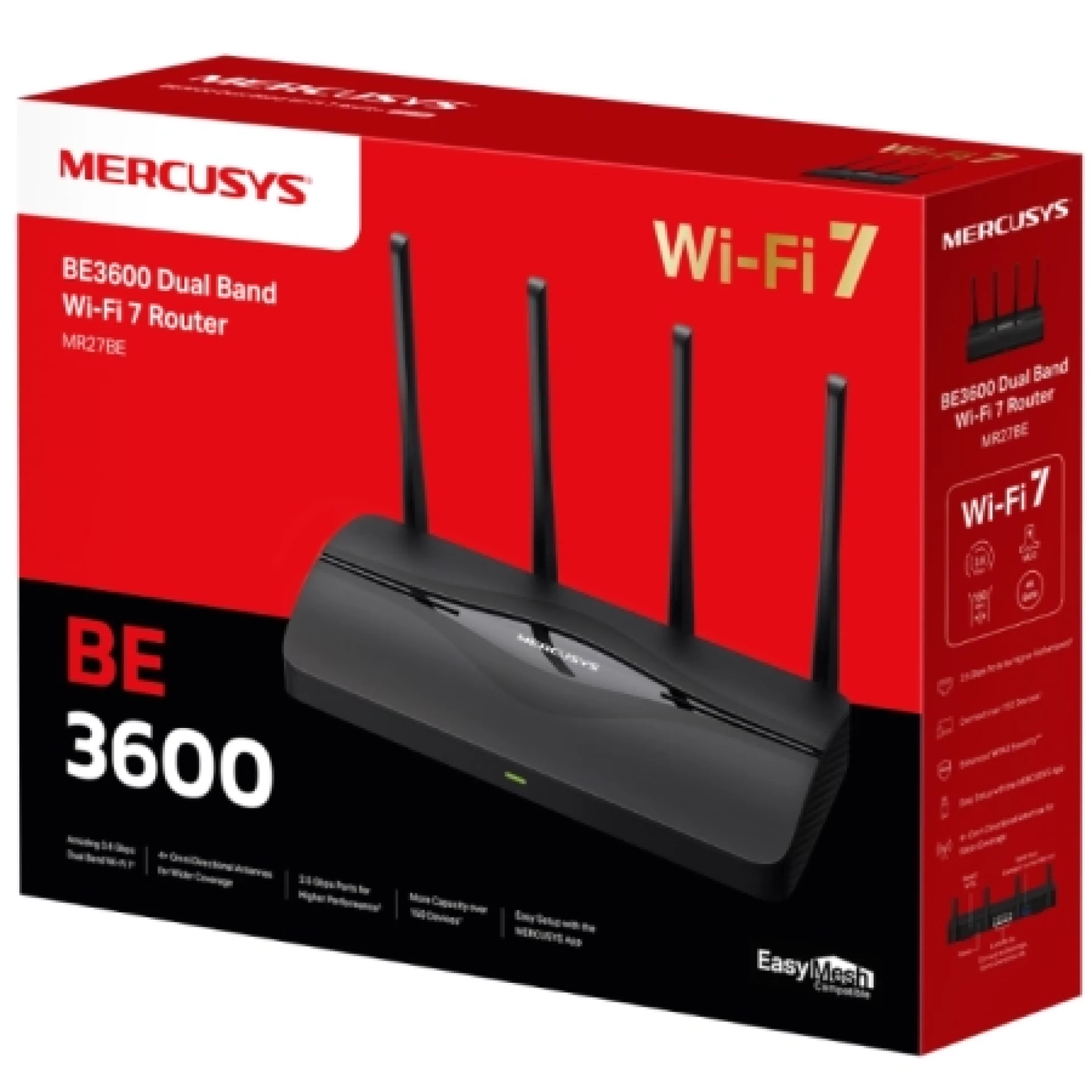 Mercusys MR27BE BE3600 Wi-Fi 7 Dual Band Router