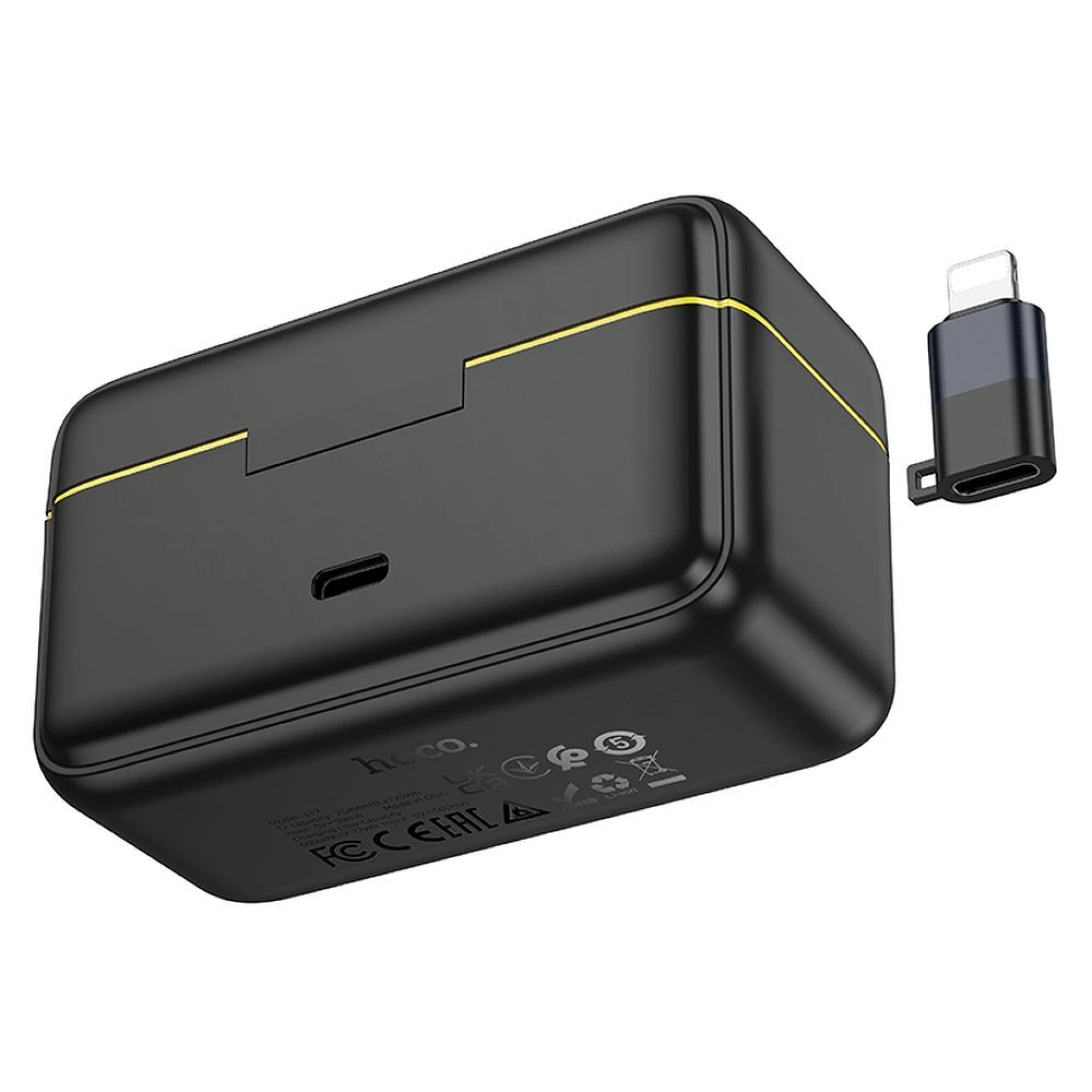 Mikrofon HOCO wireless L17 Lightning / USB-C (2 in set)