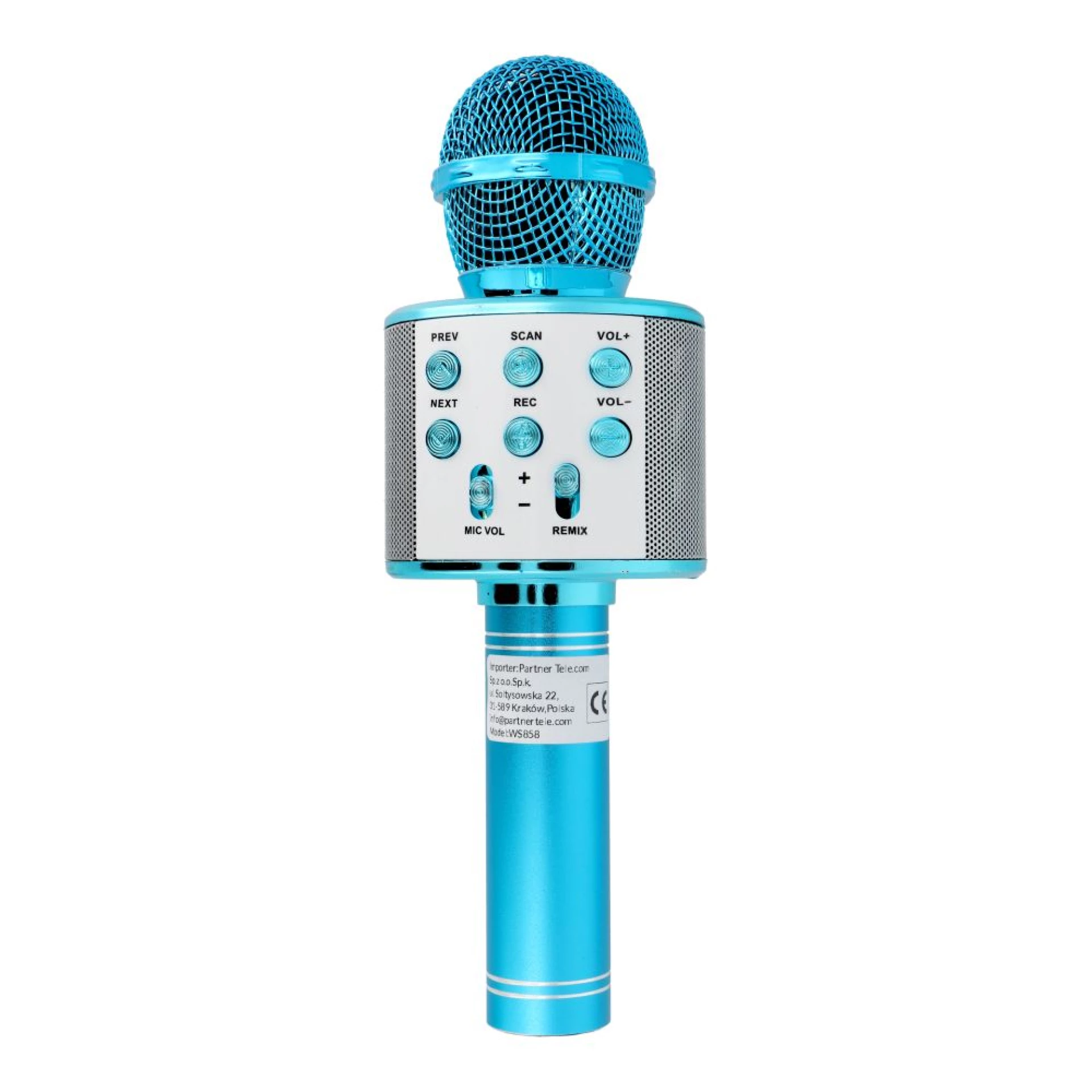 Mikrofon za karaoke Multimedia blue