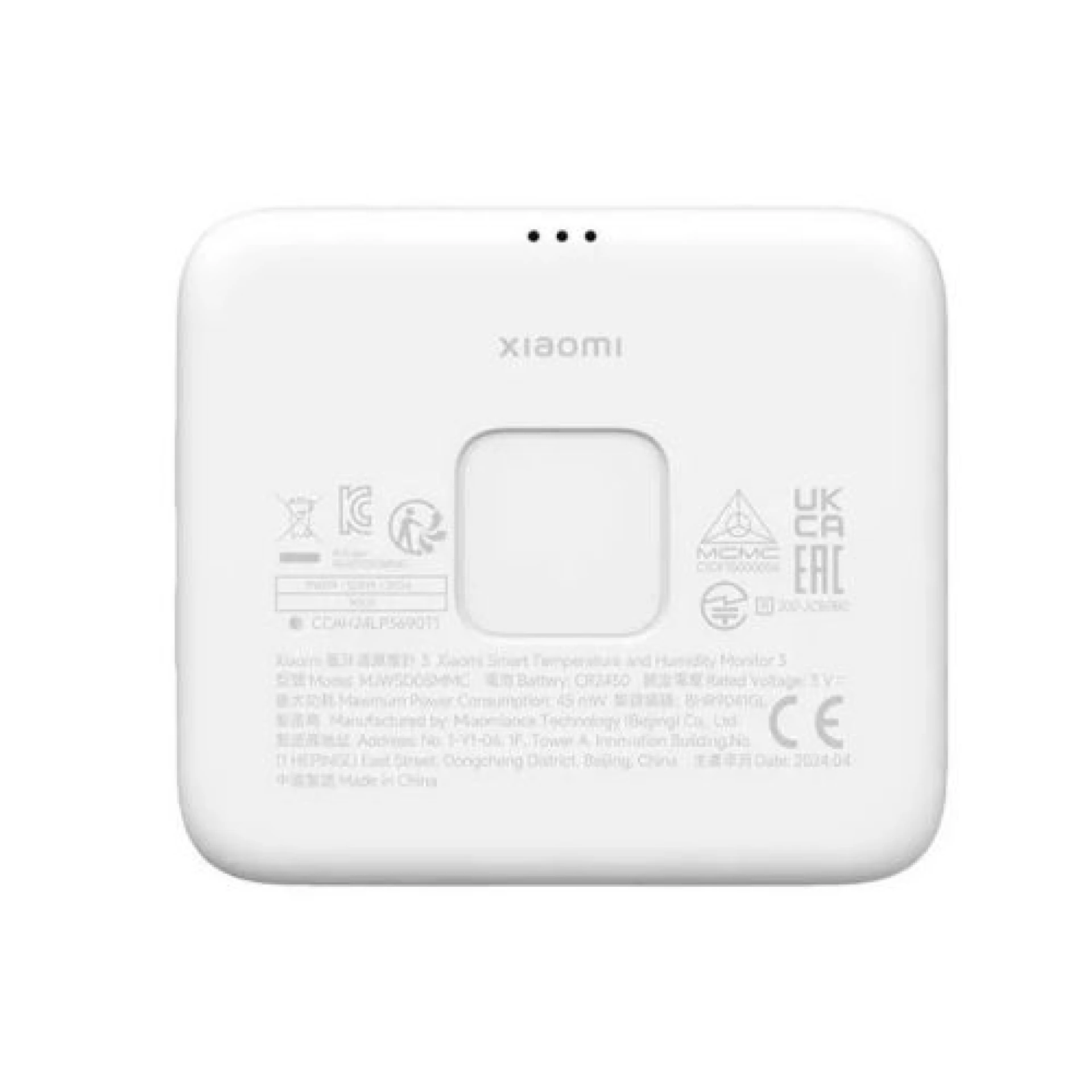 Mjerač temperature i vlažnosti Xiaomi Temperature and Humidty Monitor 3