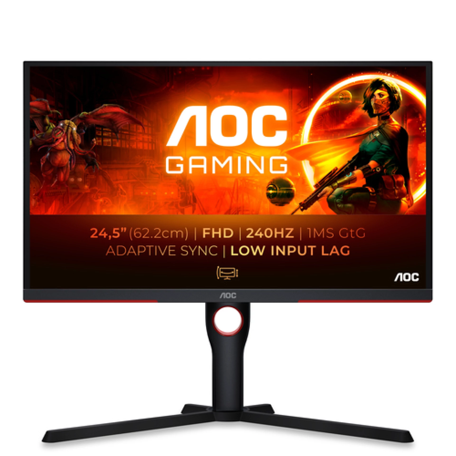 Monitor AOC 25G3ZM 24,5" 240Hz gaming
