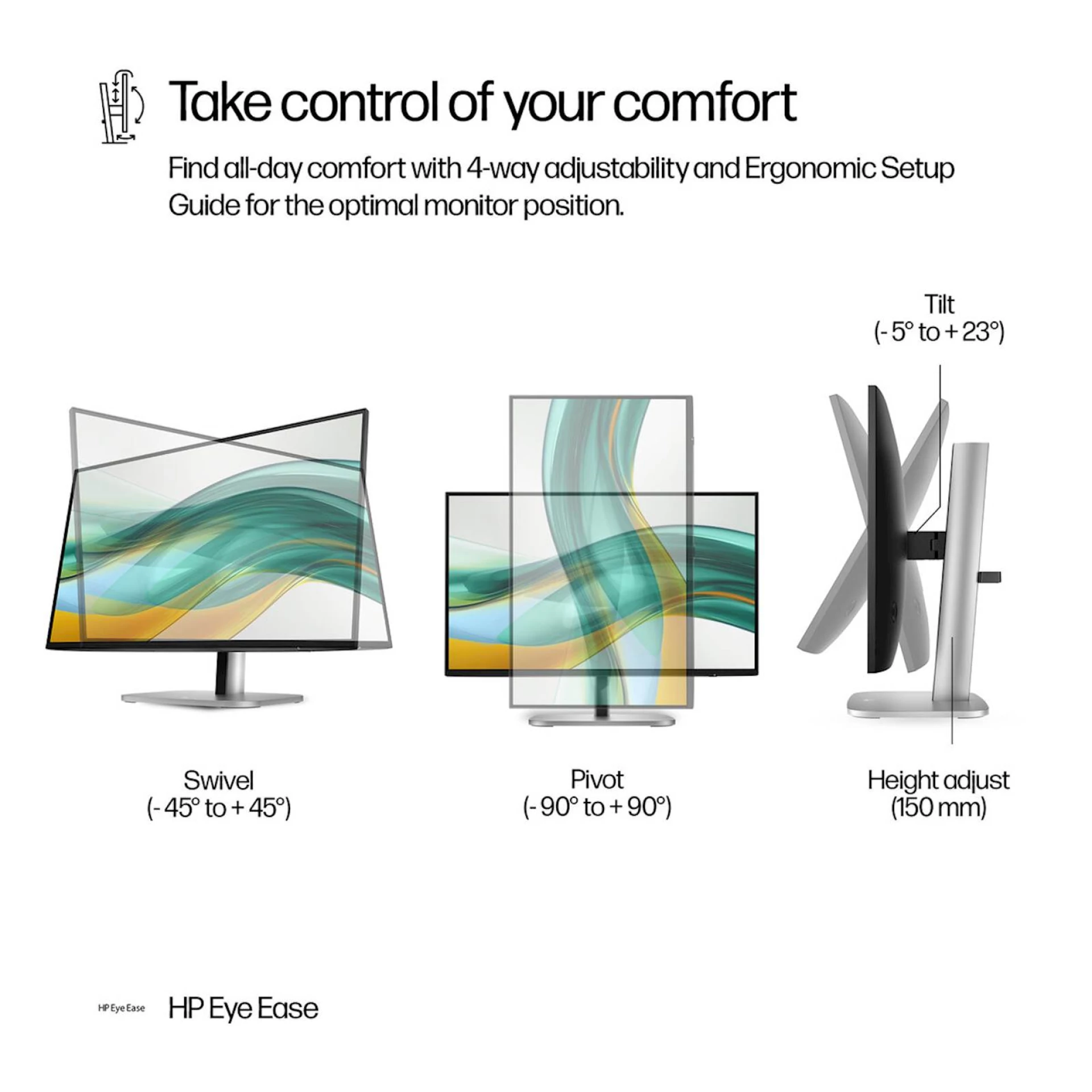 Monitor HP Series 5 Pro FHD 524pf 23,8in (9D9L6UT)