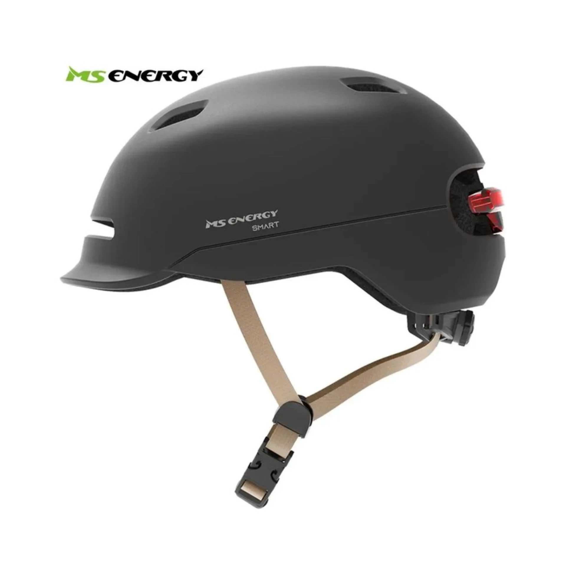 MS Energy kaciga MSH-20S smart black L