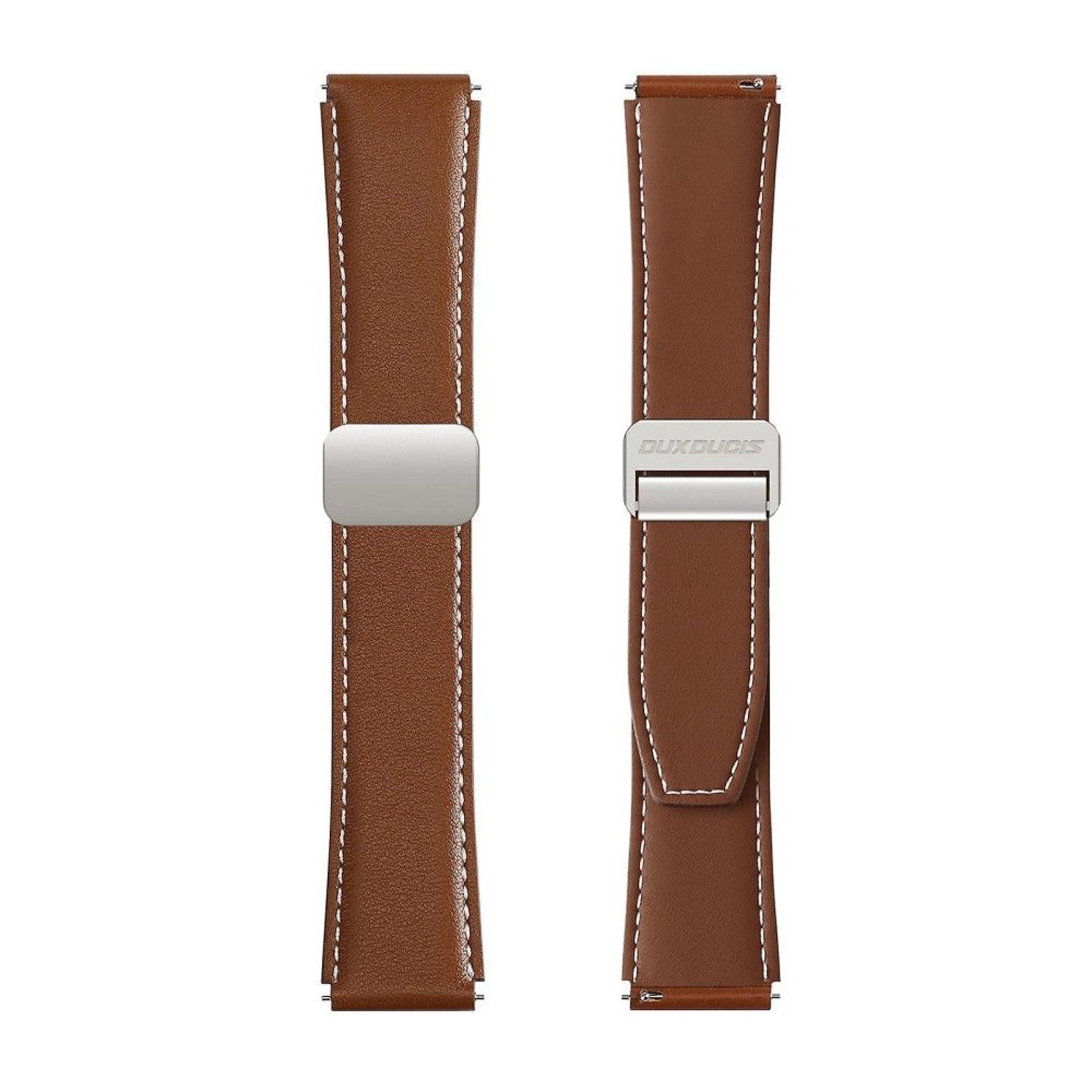 Narukvica DUX DUCIS strap YA genuine leather 22mm smeđa