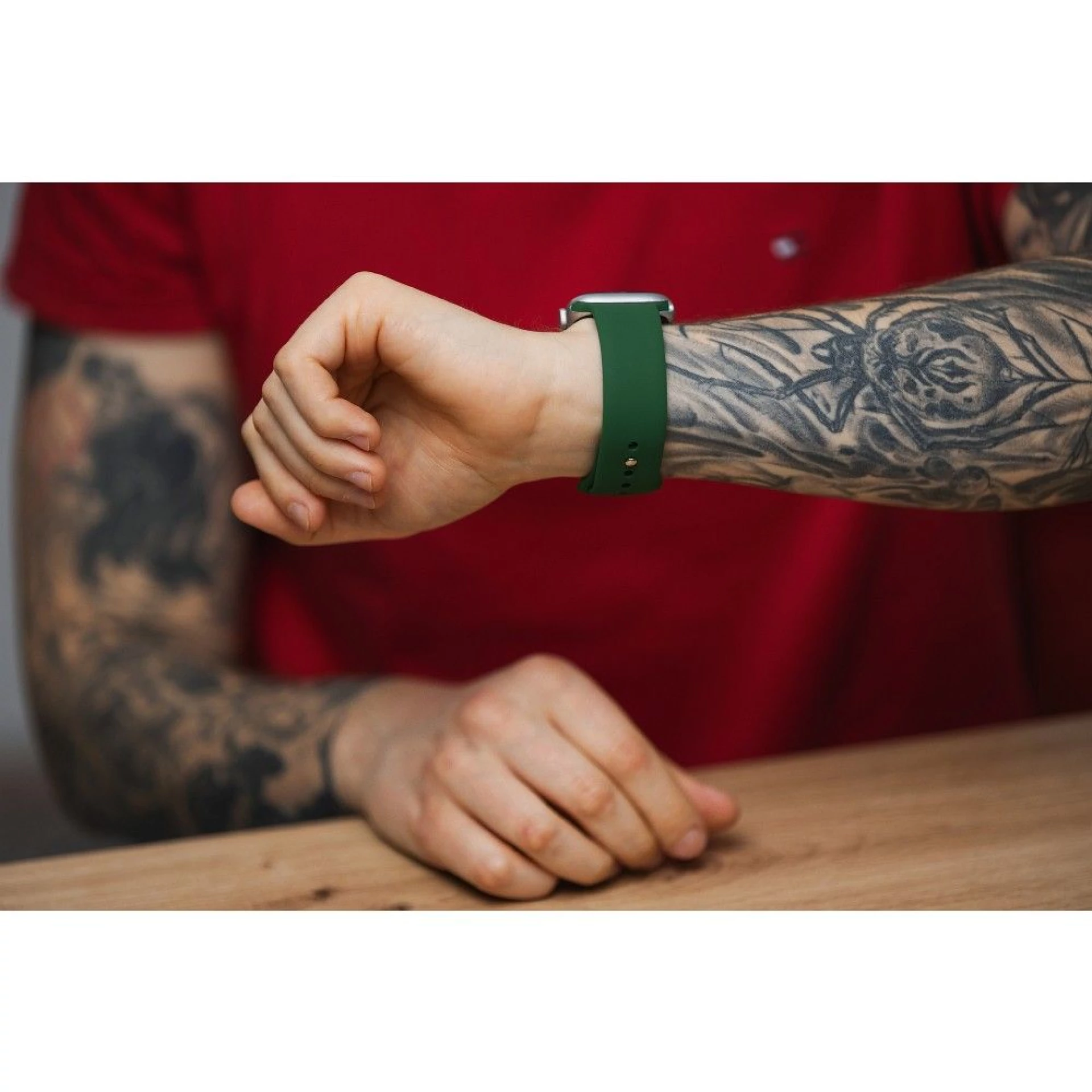 Narukvica FORCELL  F-DESIGN FA01 silicone strap za Apple Watch 38/40/41mm bijela