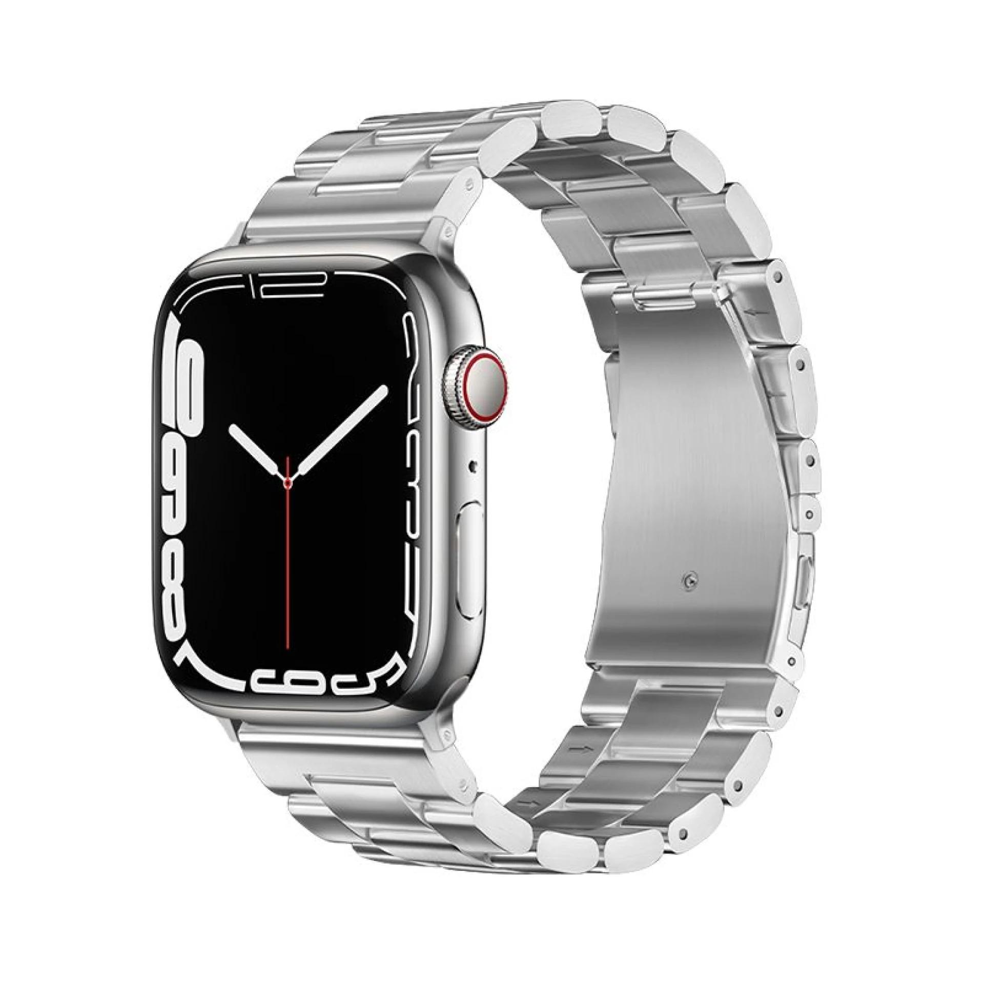 Narukvica FORCELL FA10 stainless steel za Apple Watch 42/44/45/49mm silver