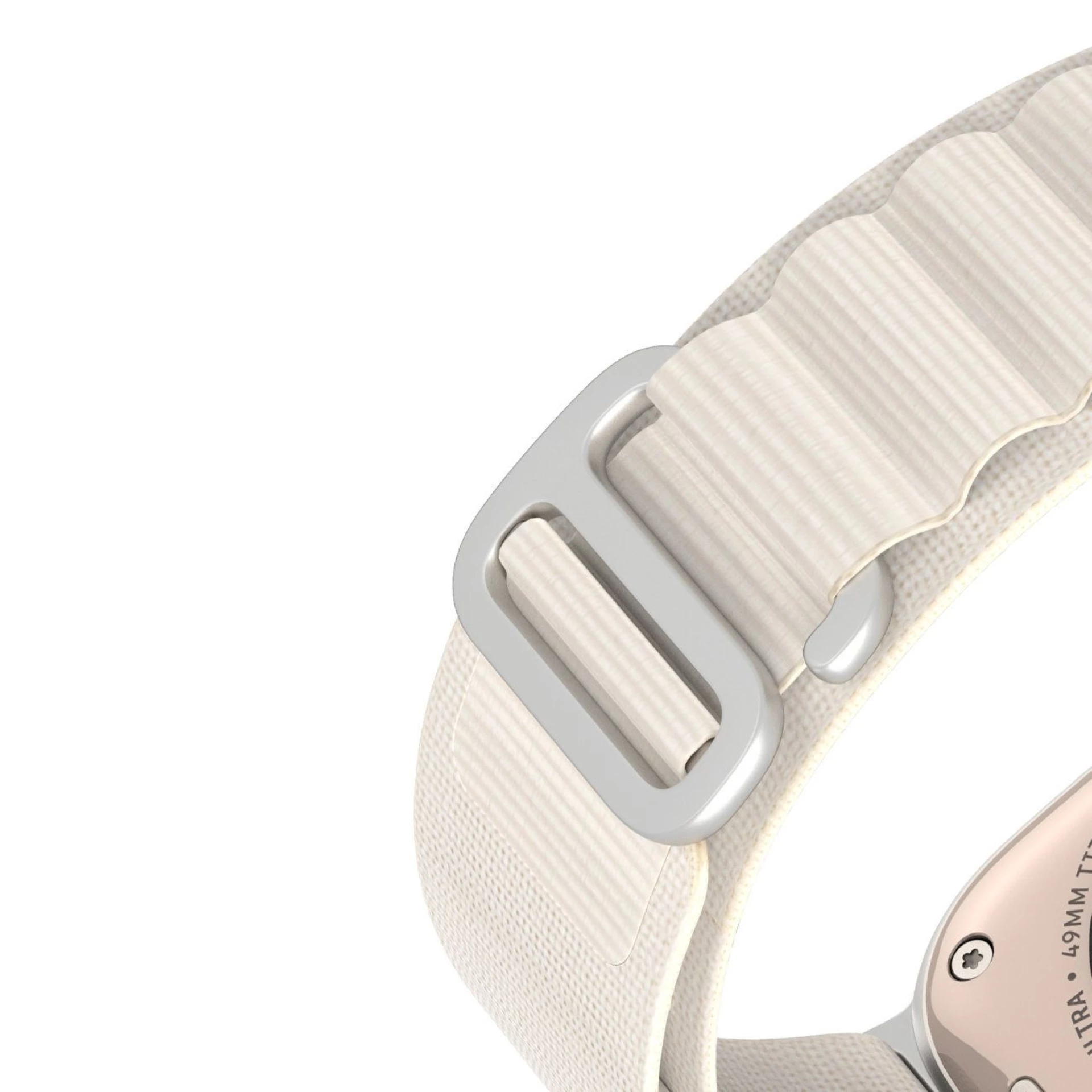 Narukvica najlonska za Apple Watch 42 / 44 / 45 / 49 mm platinium