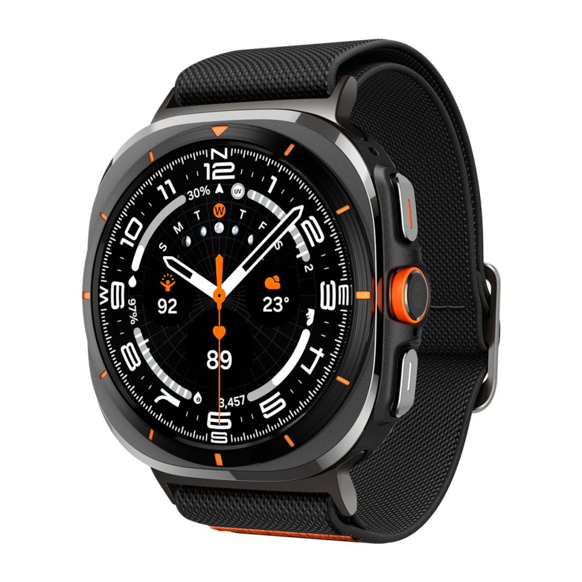 Narukvica Spigen Fit Lite Strap za Samsung Galaxy Watch Ultra 47mm crna