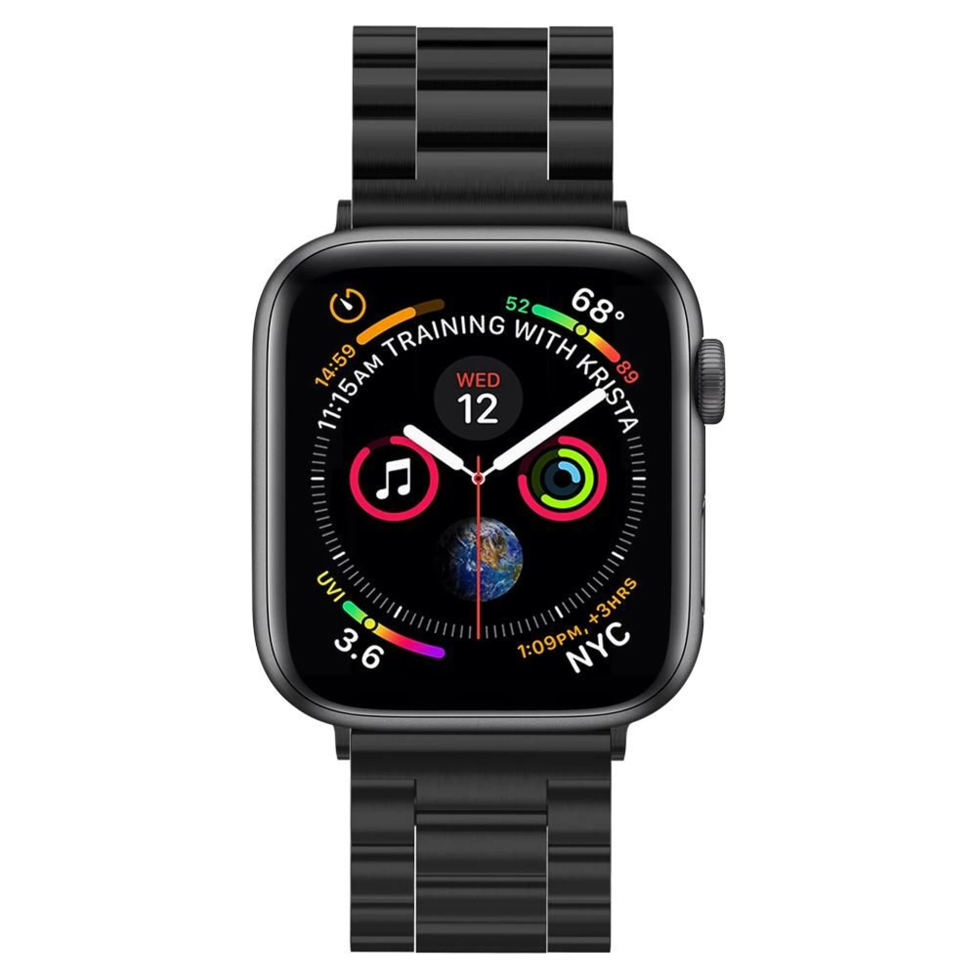 Narukvica Spigen Modern Fit Band za Apple Watch 42/44/45/49mm crna