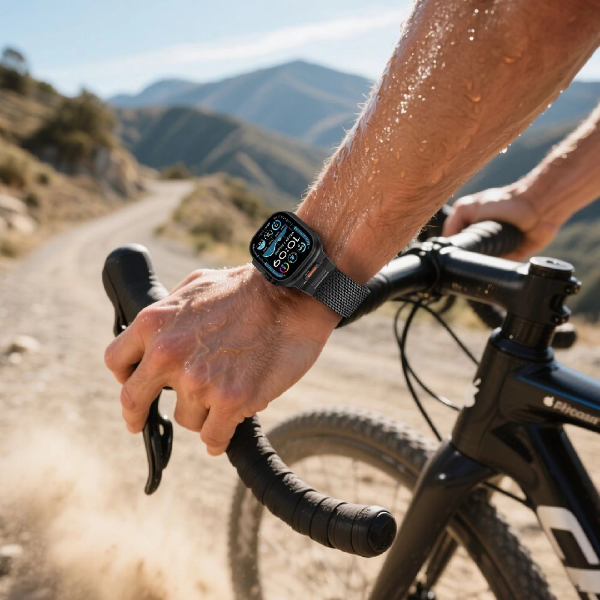 Narukvica Tech-Protect Milano Vanguard za Apple Watch 44/45/46/49mm crna