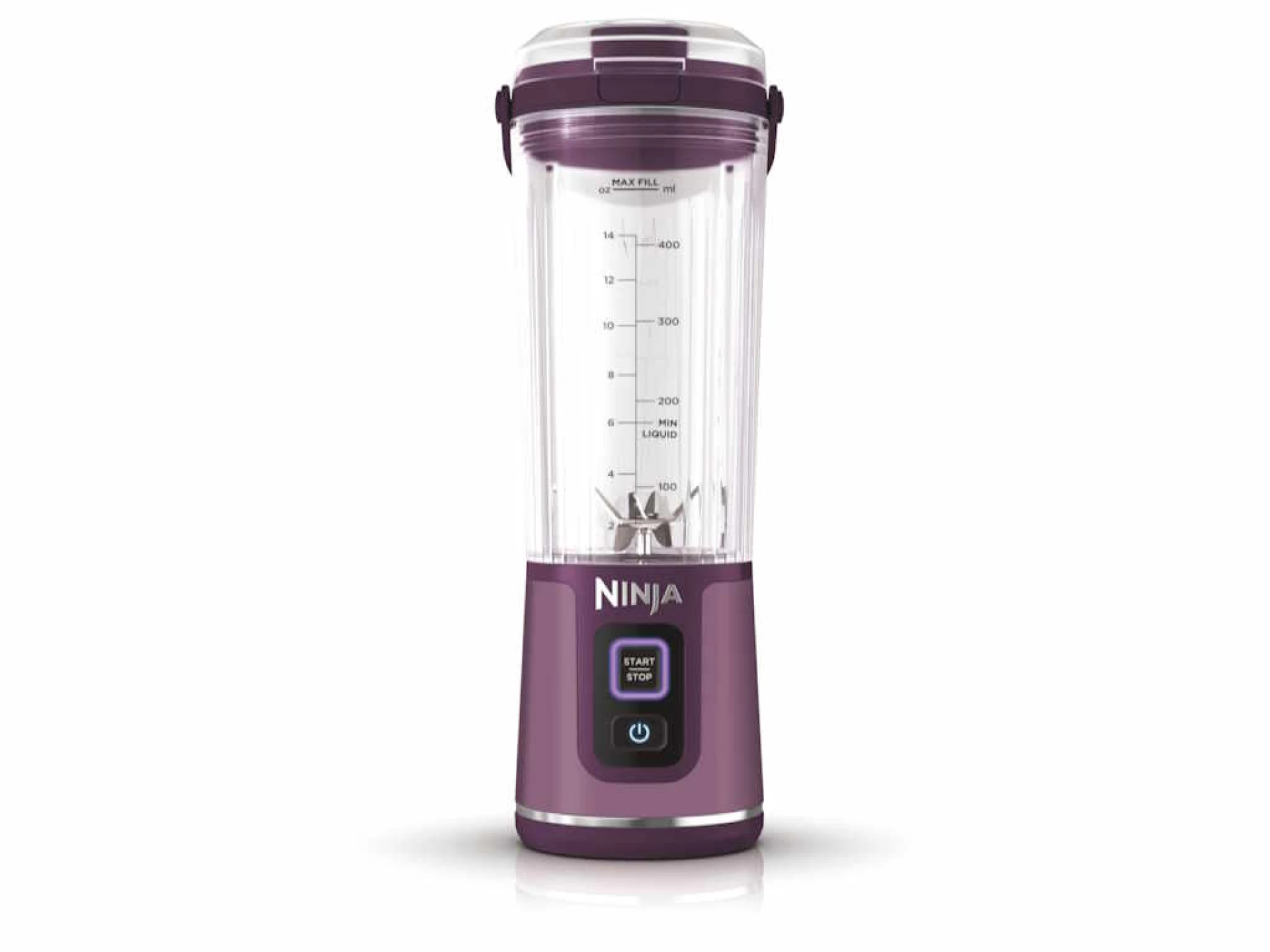 Ninja bezicni blenderLjubicasta boja, USB-C punj.kap. 5332ml, nehrdjajuci celik, snaga 5V