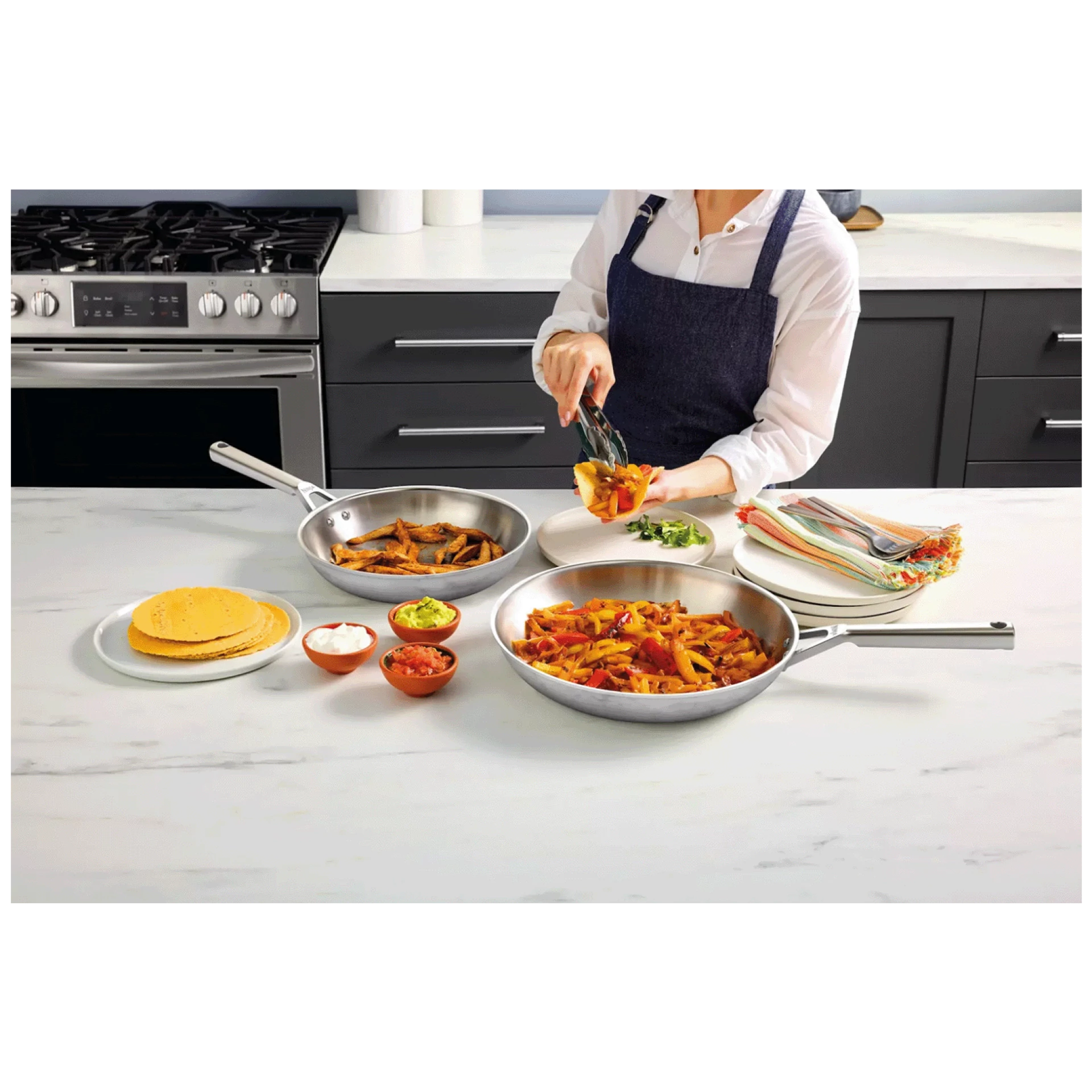 Ninja Posuđe, set, 5/1, Ninja EverClad - EverClad 5-piece set C95000DE
