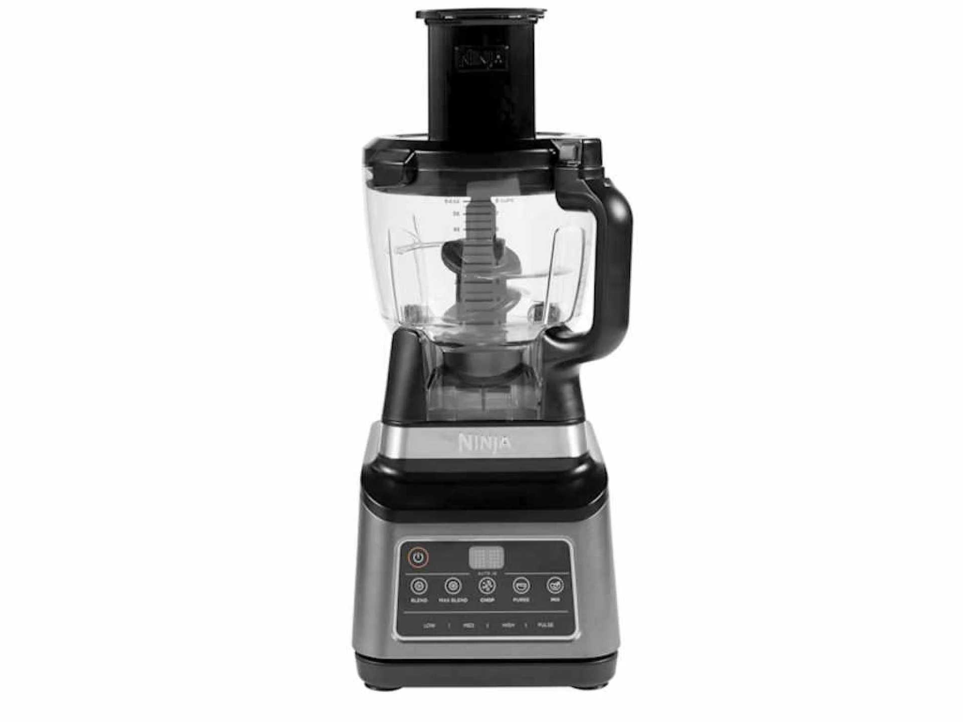 Ninja procesor za hranu3u1 uredjaj, snaga 1200W, tezina 4.34kg, kapacitet 2.1L i 1.8L.