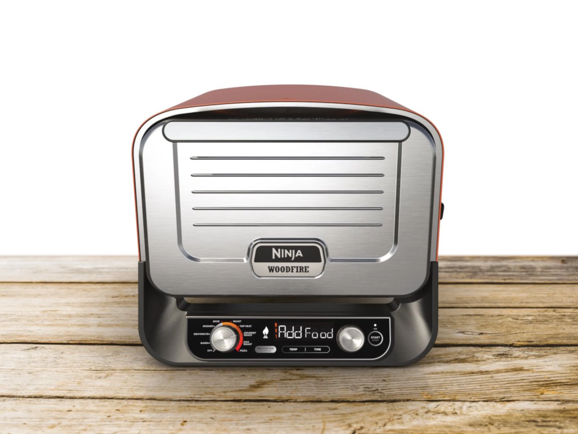 Ninja vanjska pec za pizzu8u1 uredjaj, snaga 2400W,Woodfire tehn. do 30% brze, tezina 22kg
