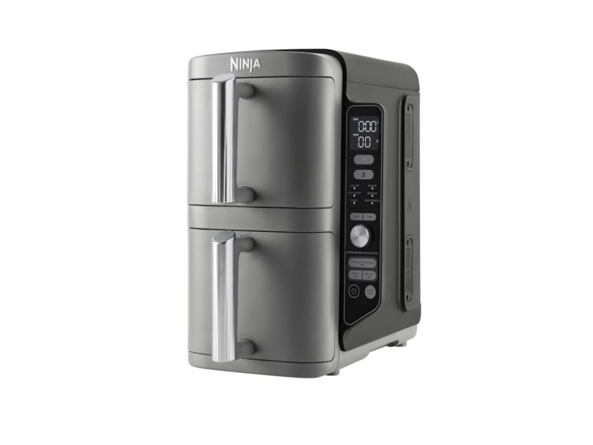 Ninja XL 2-slojna friteza30% uzi, do 55% brzi, 6 funkc.kuhanja, snaga 2470W, tezina 10.3kg