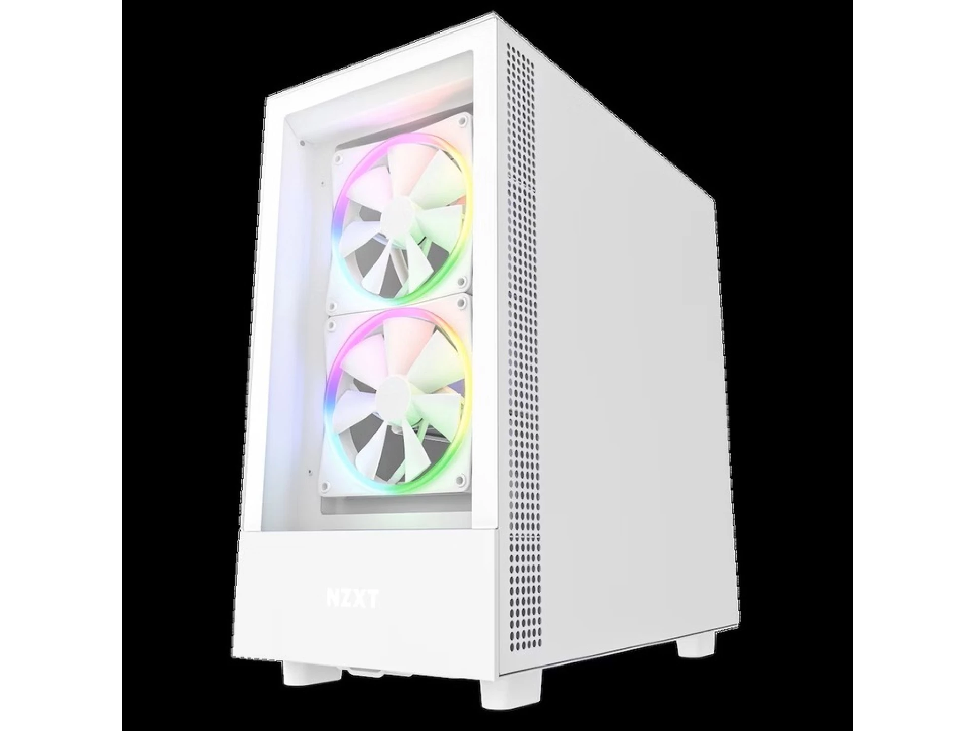 NZXT CASE H5 ELITE WHITE Mini-ITX, Micro-ATX, ATX Mid-Tower, 3x Fans