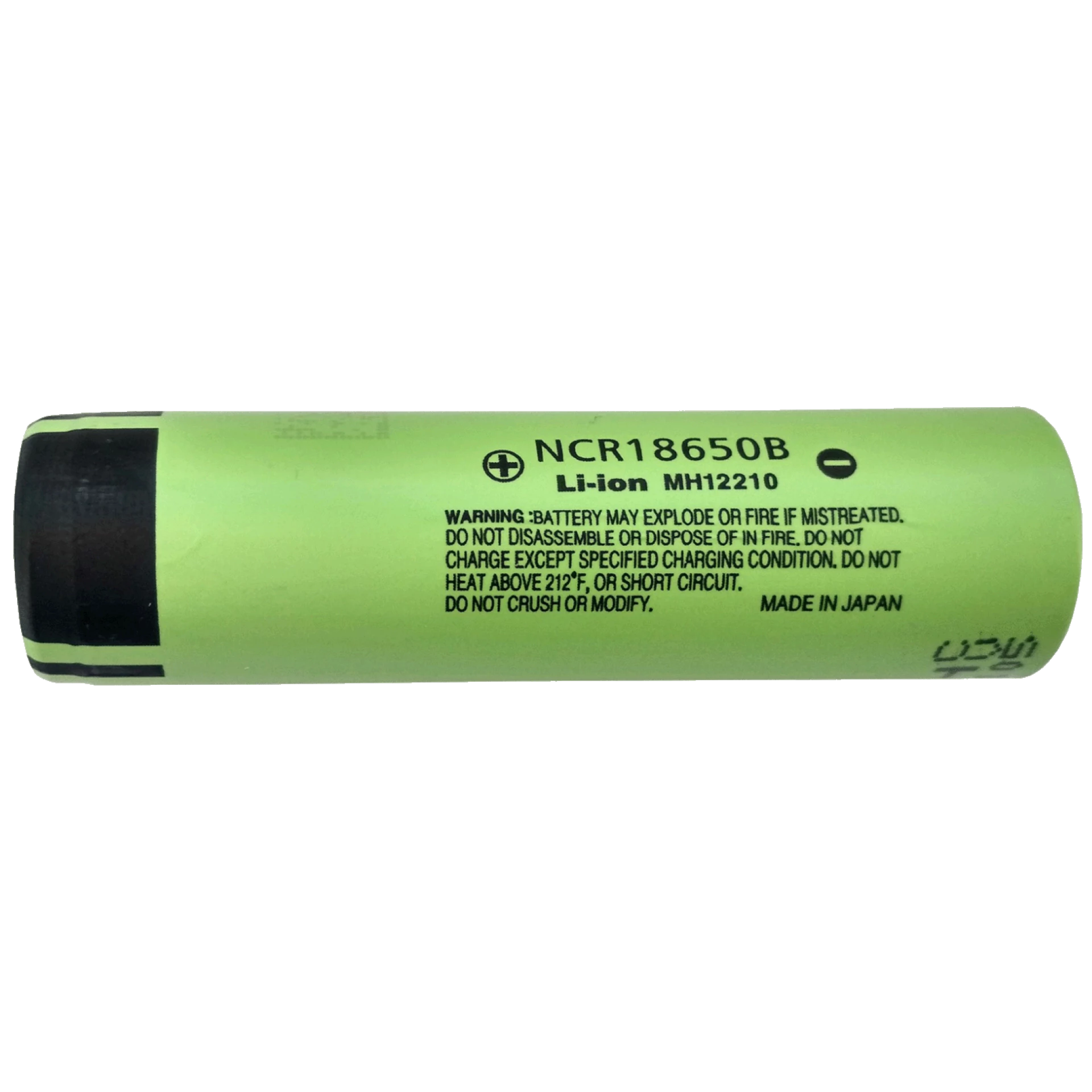 Panasonic Baterija akumulatorska, 18650B, 3.7V, 6.8A, 3400mAh - PA18650-B