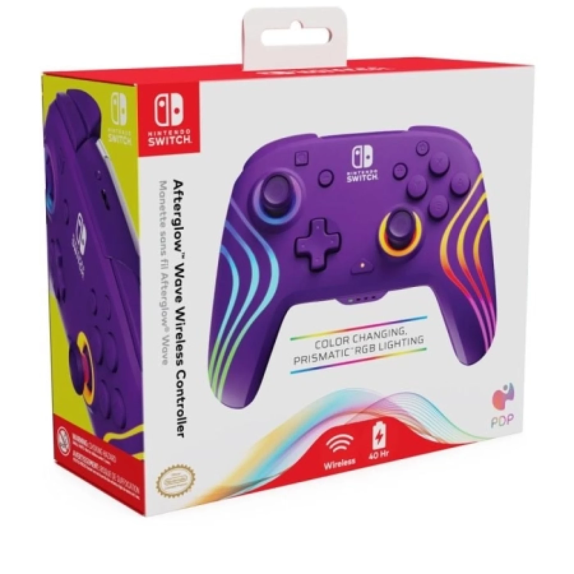 PDP Nintendo Switch Wave Controller Wireless Purple