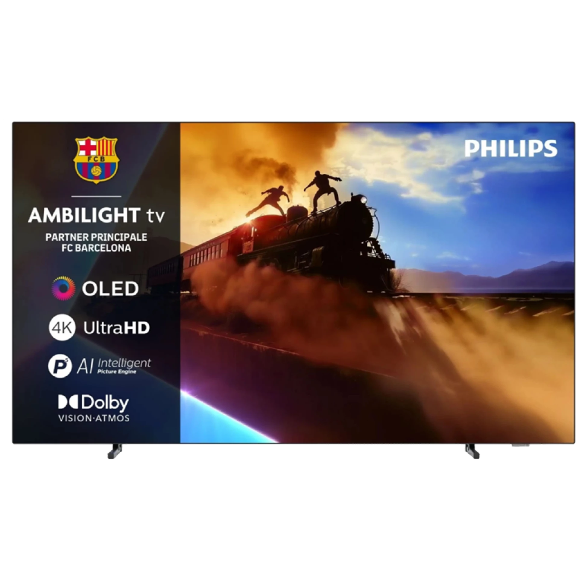Philips 65OLED801/12 4K TITAN OS OLED, AMBILIGHT TV, 144 Hz, P5 AI Procesor, 164 cm (65''), Dolby Vision and Dolby Atmos