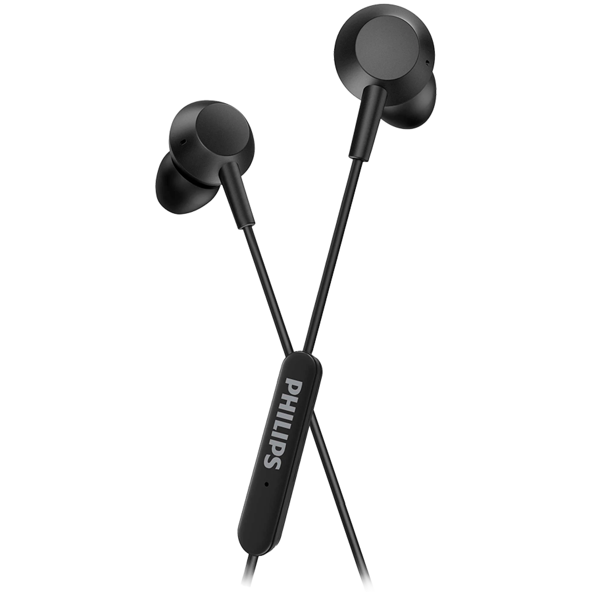 PHILIPS In-ear headphones with mic TAE5008BK/00 - USBC-C connector, 3 button in-line remote, 1.2m cable, black