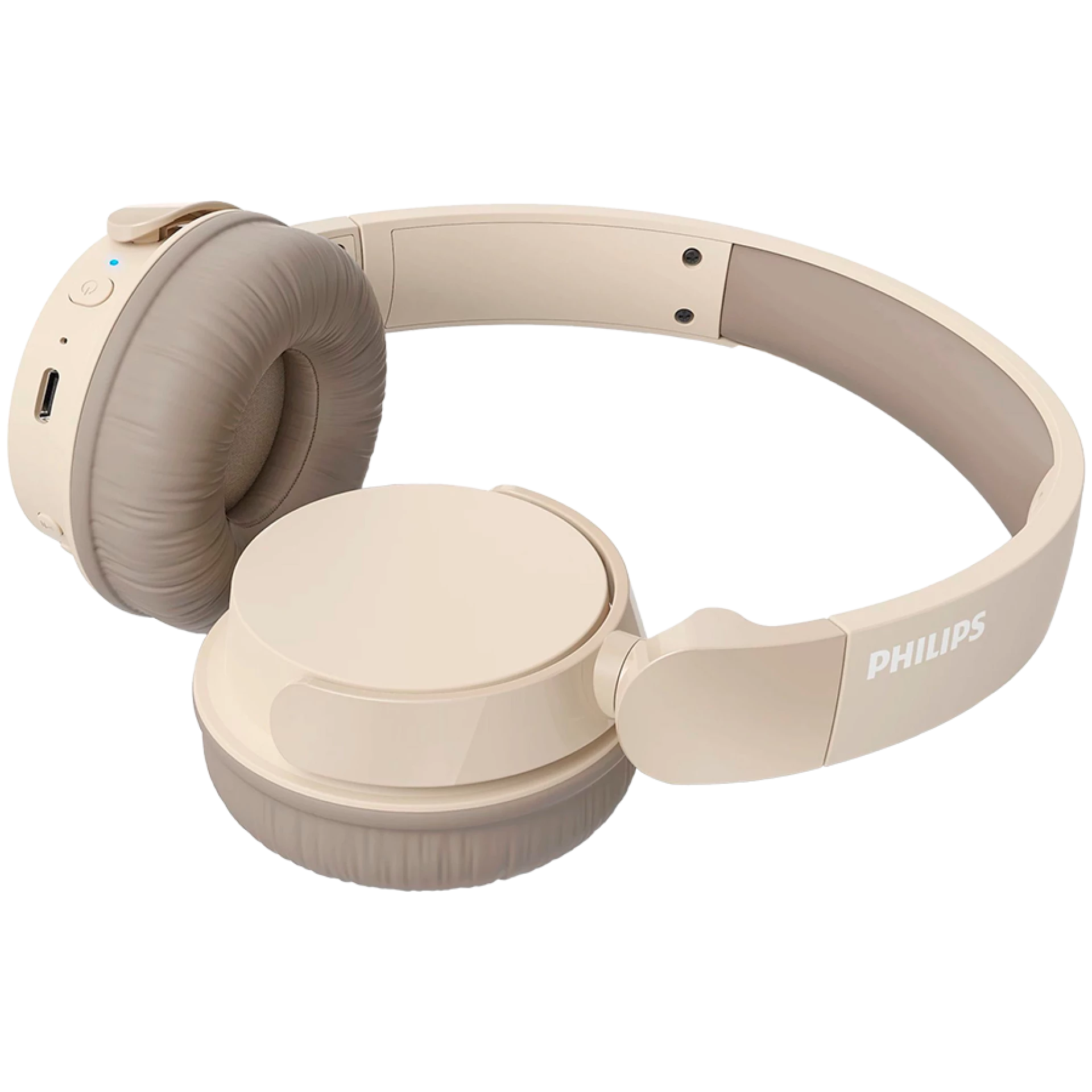 Philips TAH3209BG/00 Bluetooth On-ear wireless headphones, beige