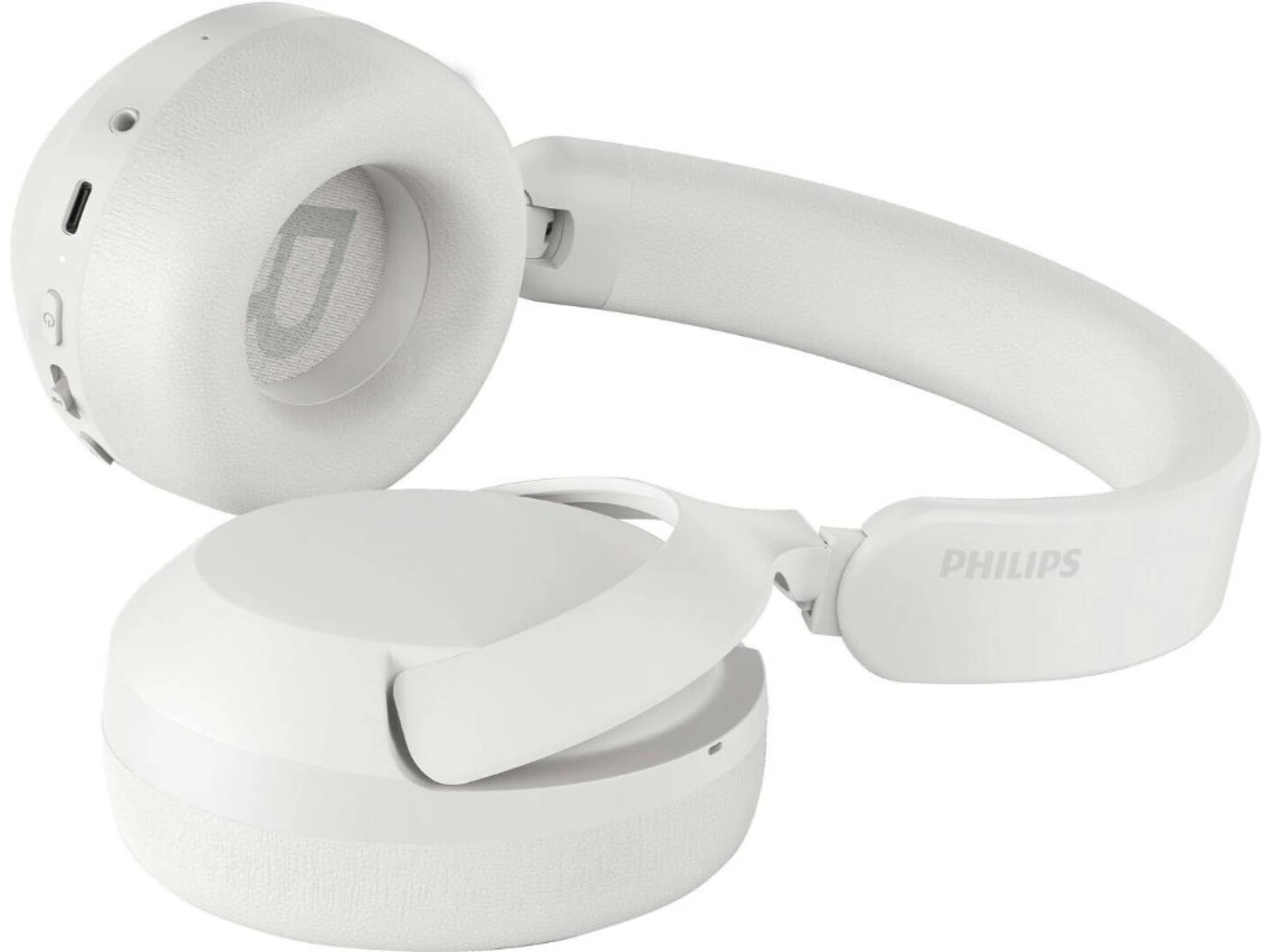 Philips TAH6000WT slušaliceprilagodljivo blokiranje bukeBT 6.0; reprodukcija do 80h; BIJELE