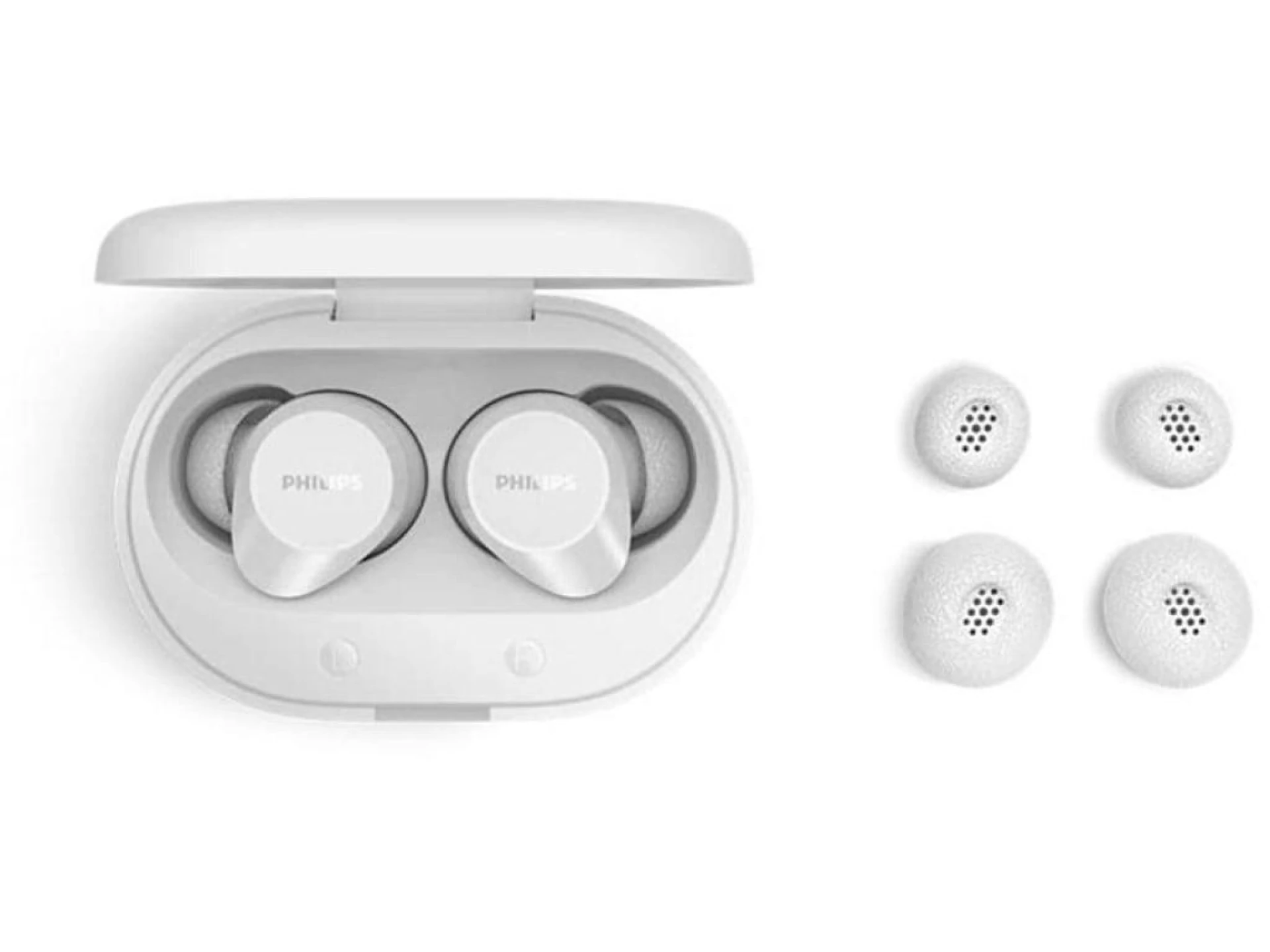 Philips TAT1300WT BT slualicekapice SecureFit; BT 6.0do 24h reprodukcije; boja crna