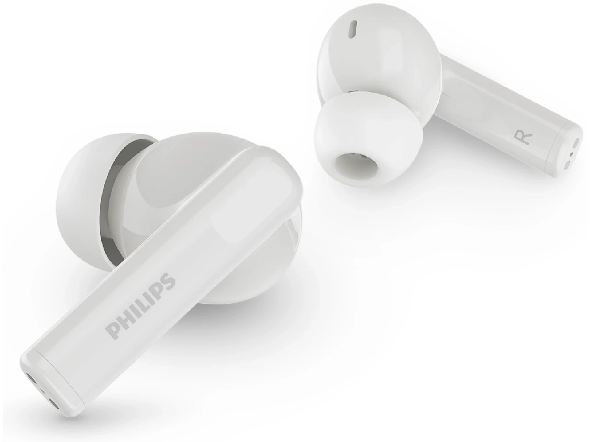 Philips TAT2520WT/00 bežičneBlokiranje buke; 2 AI mikrofonDo 20 sati reprodukcije; zastita IPX4