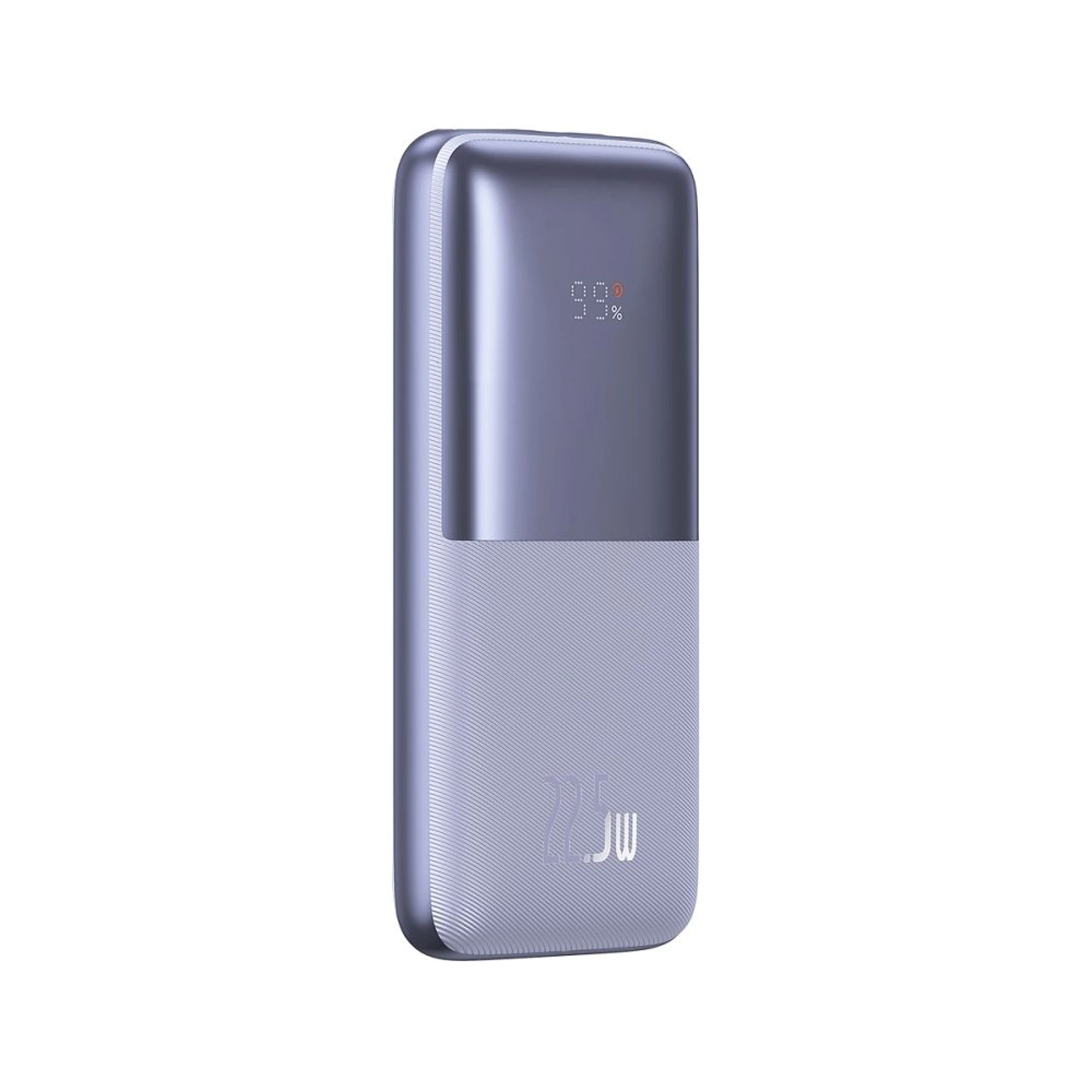 Powerbank BASEUS 10 000 mAh + kabl USB A - C PD QC3.0 3A 22,5W purple