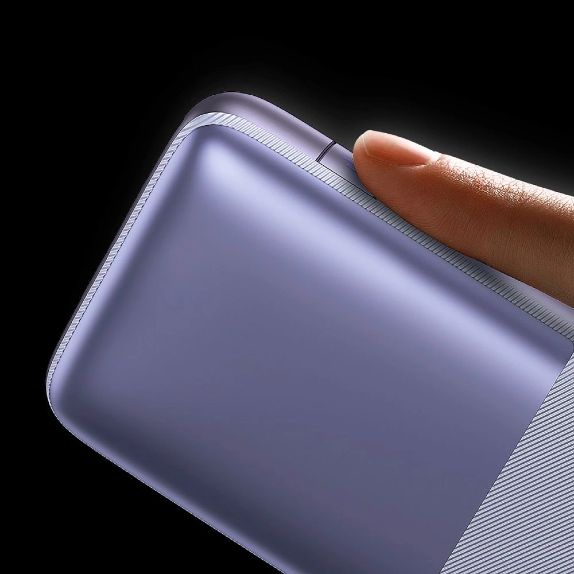 Powerbank BASEUS 10 000 mAh + kabl USB A - C PD QC3.0 3A 22,5W purple