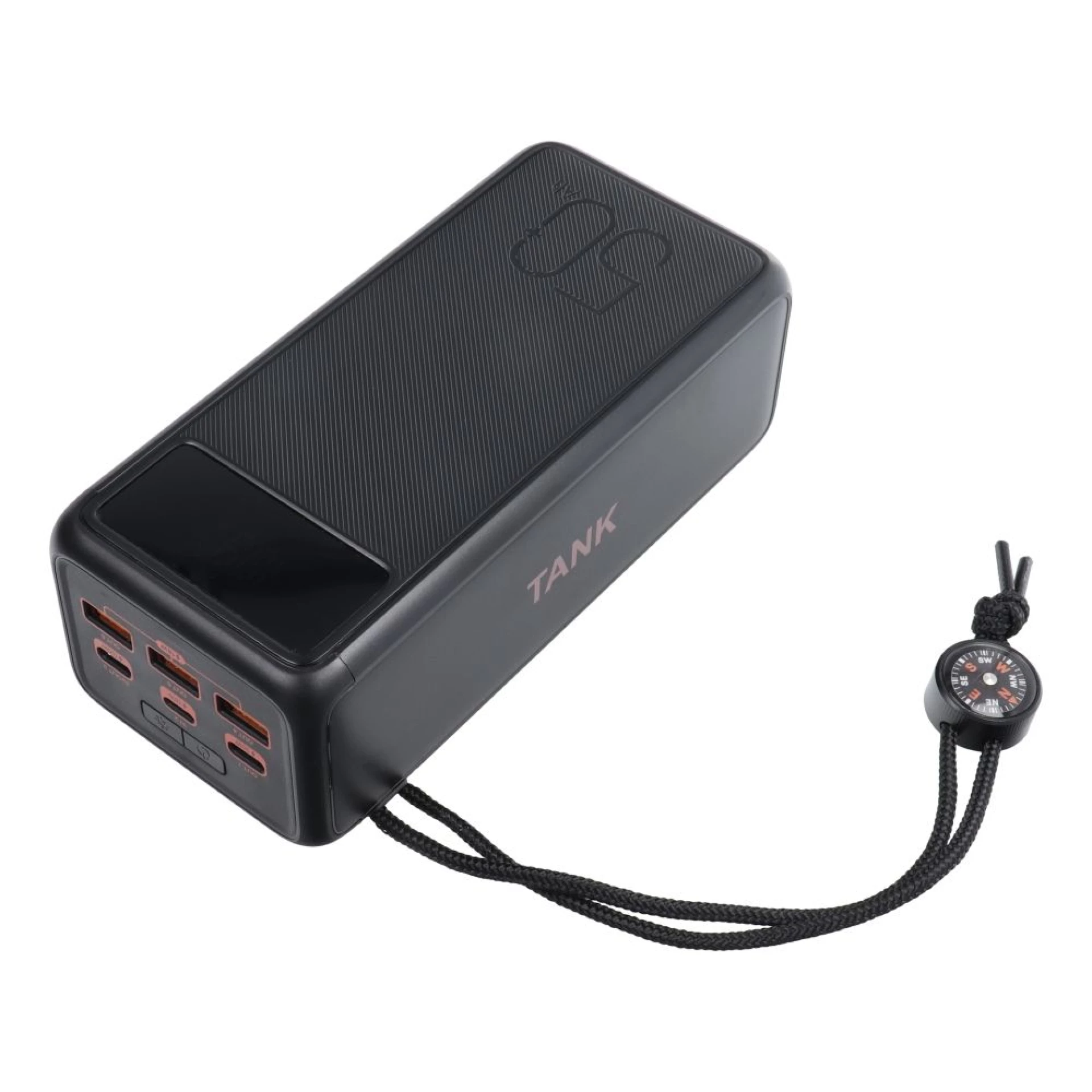 Prenosna baterija VEGER 56000mAh PD QC3.0 5A 130W Tank Boost crna