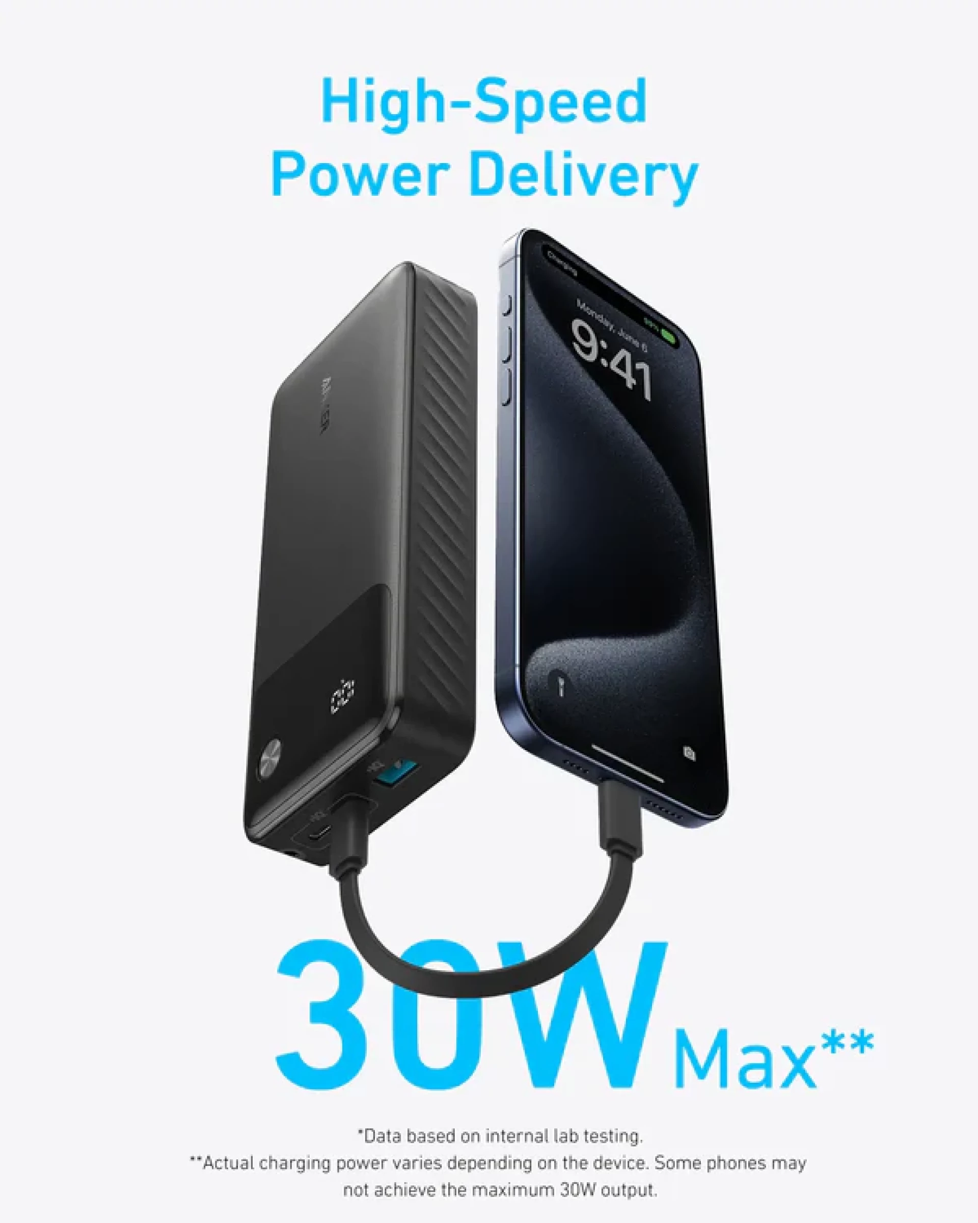 Prenosna baterija Anker Power Bank 20K 30W