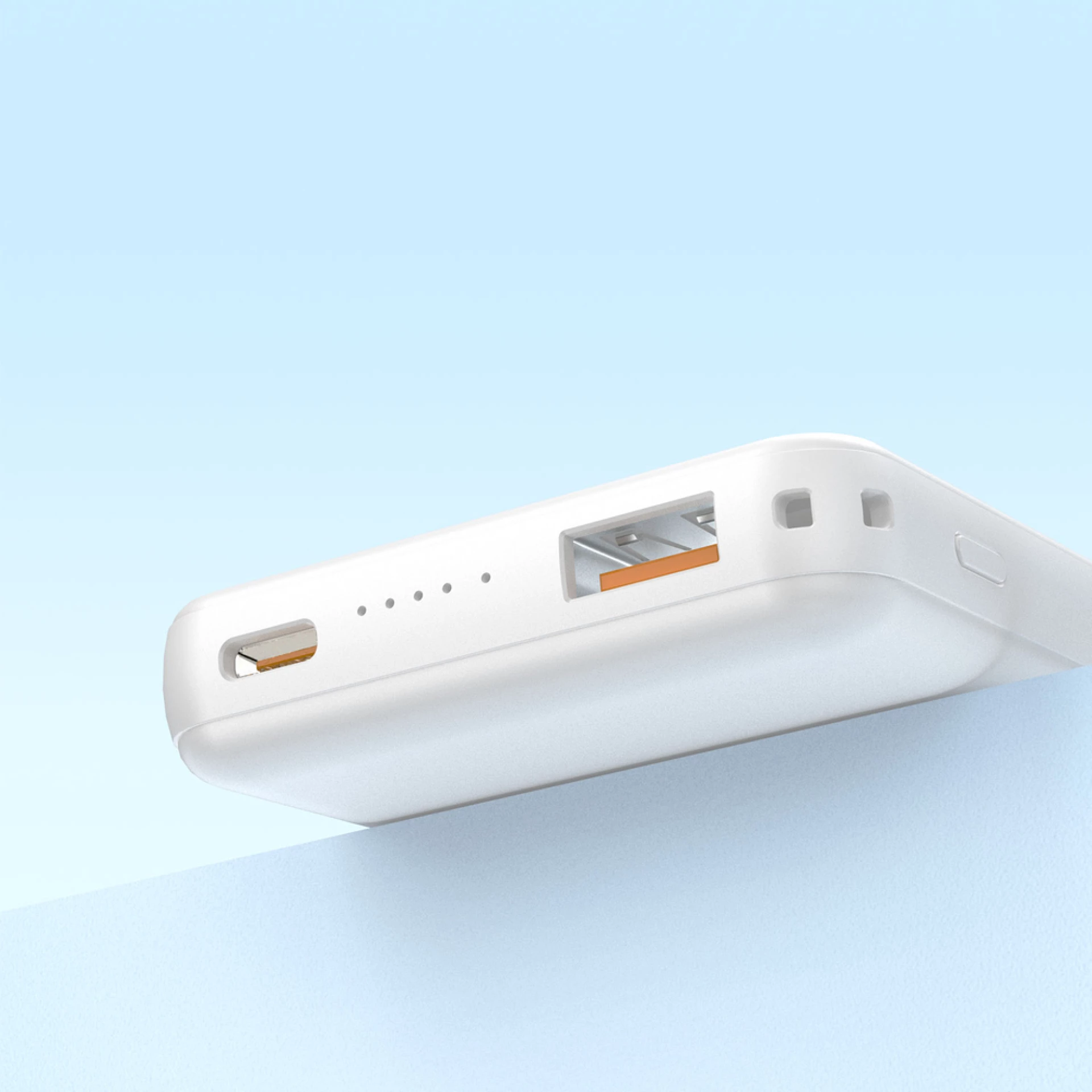 Prenosna baterija Dudao K14S 5000mAh MagSafe wireless powerbank 20W bijeli
