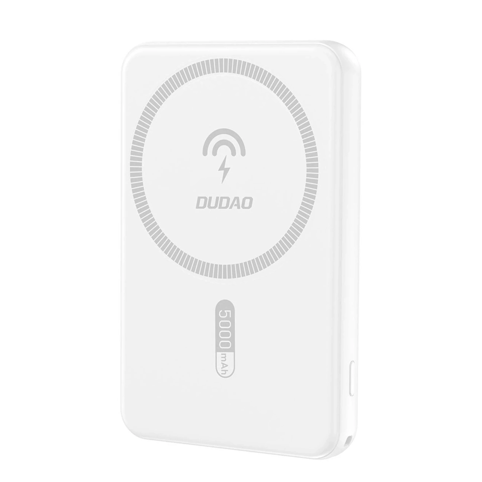 Prenosna baterija Dudao K14S 5000mAh MagSafe wireless powerbank 20W bijeli