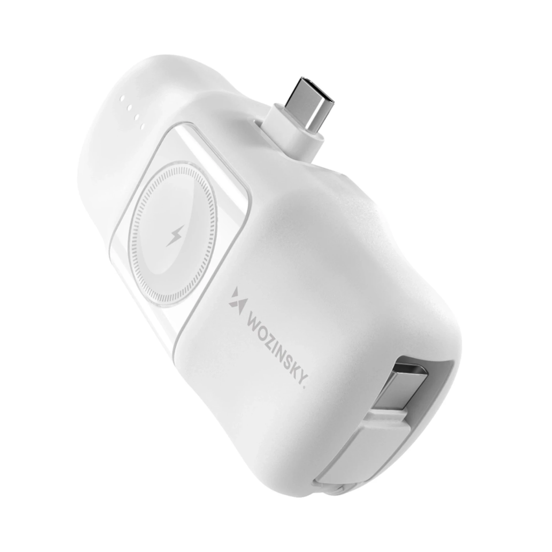 Prenosna baterija Wozinsky WF16-YCS 5000mAh 15W USB-C Mini USB-C + Apple watch
