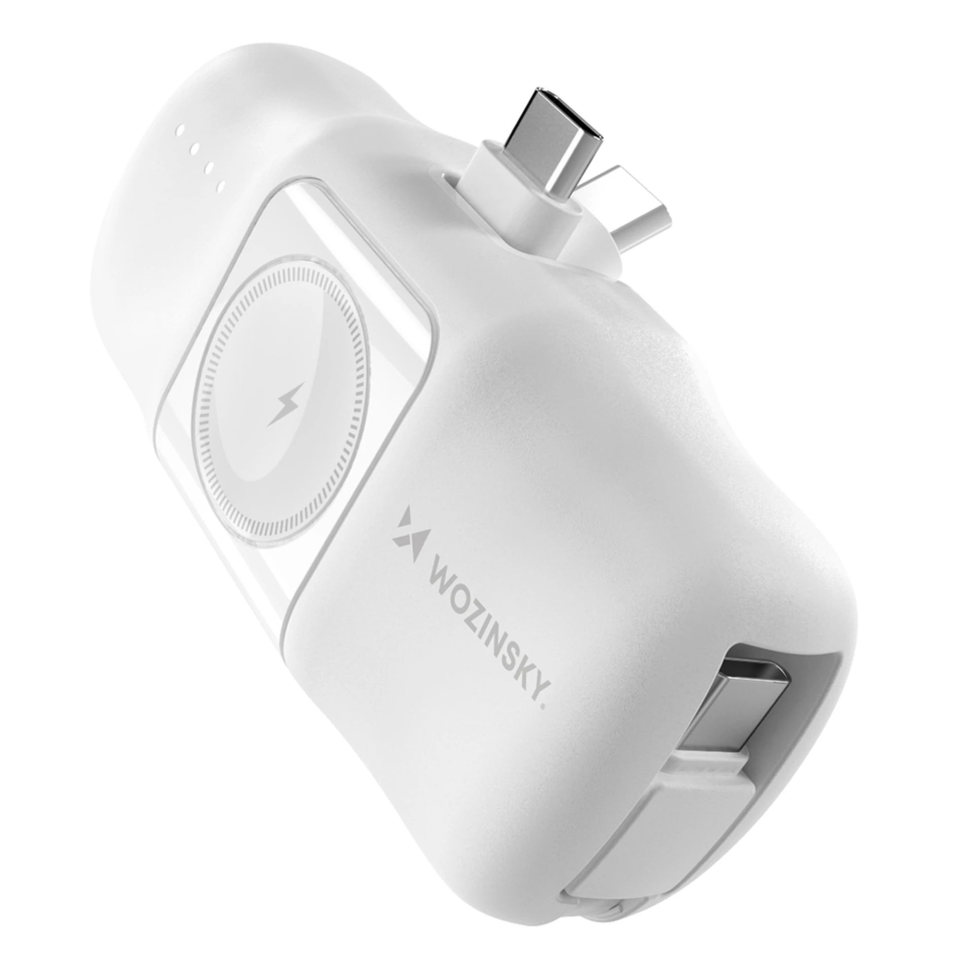 Prenosna baterija Wozinsky WF16-YCS 5000mAh 15W USB-C Mini USB-C + Apple watch
