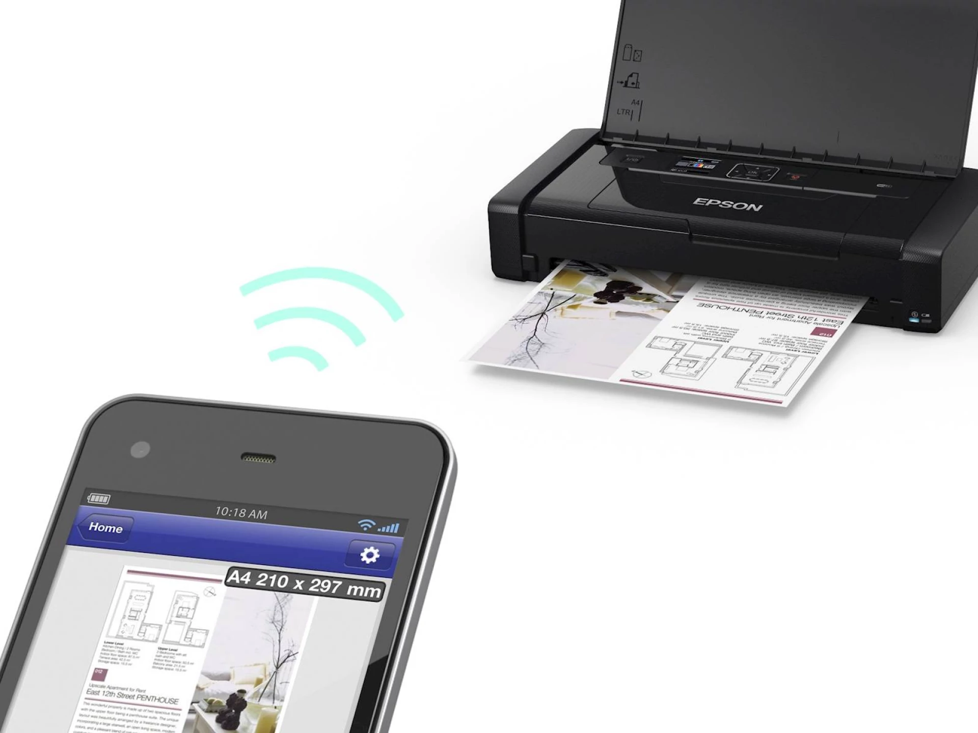 Printer EPSON WorkForce WF-100W Mobile