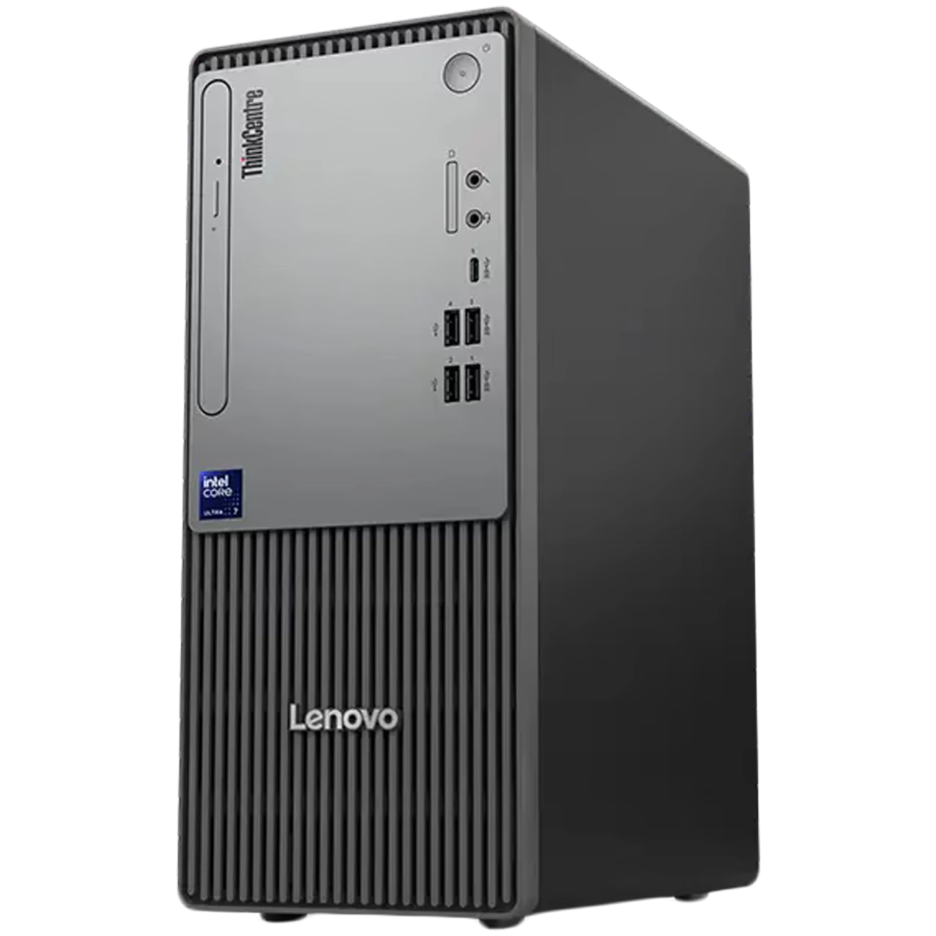 ThinkCentre Neo 50t Gen 6, Intel Core Ultra 5 225, 16GB DDR5, 512GB SSD, Front: 1x USB-C, 2x USB-A 3.2, 2x USB-A 2.0, Rear: 2x USB-A 3.2, 2x USB-A 2.0, HDMI, DP, VGA, RJ-45, WiFi 6, BT5.2, BH Kyb + Mouse, 200W 90%, No OS, 3Yr