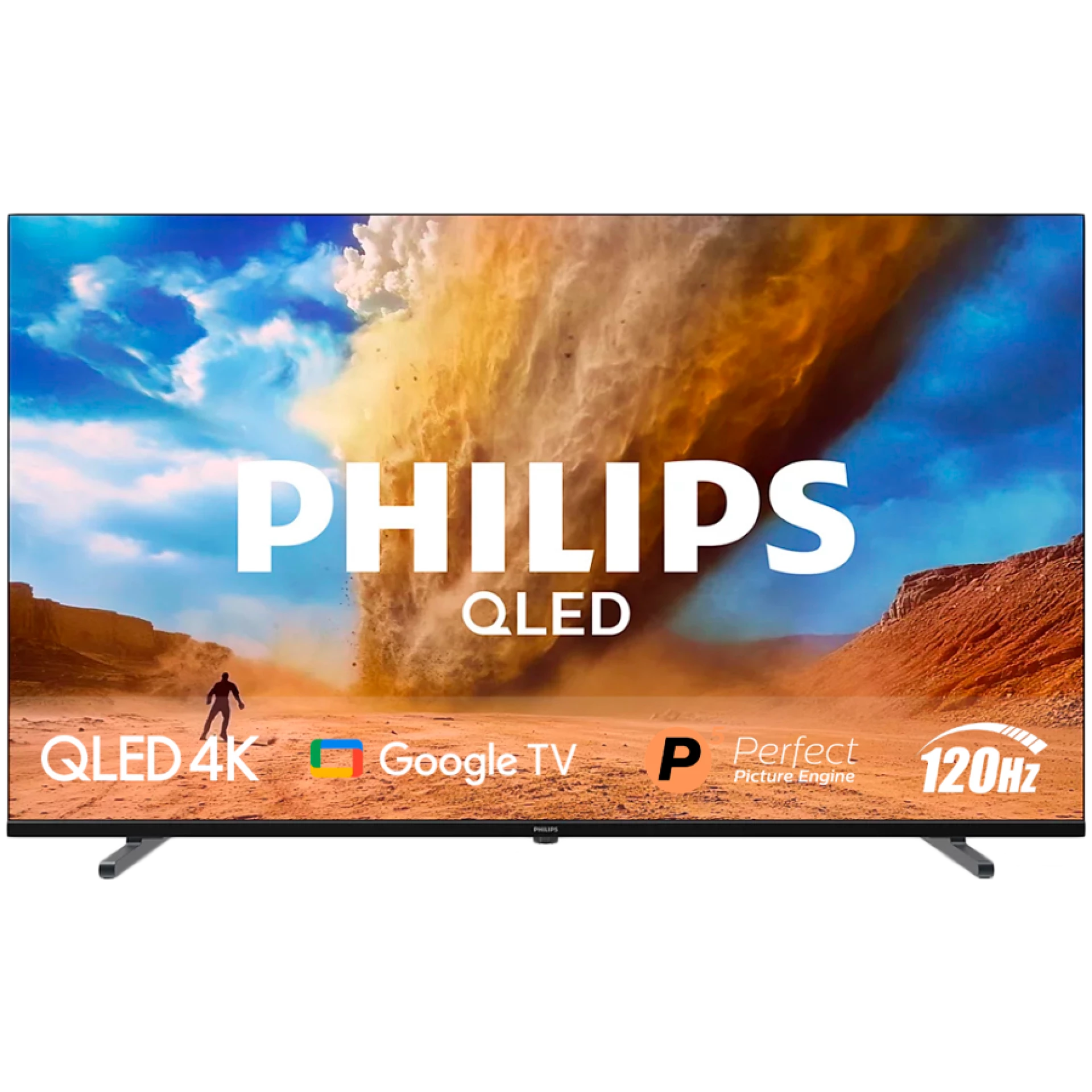 PHILIPS 75PUT8530/10 4K QLED 120 Hz Google TV 189 cm (75"), P5 Picture Engine procesor, Amazon Alexa and Google asistent, Wi-Fi Miracast, Dolby Vision i Dolby Atmos