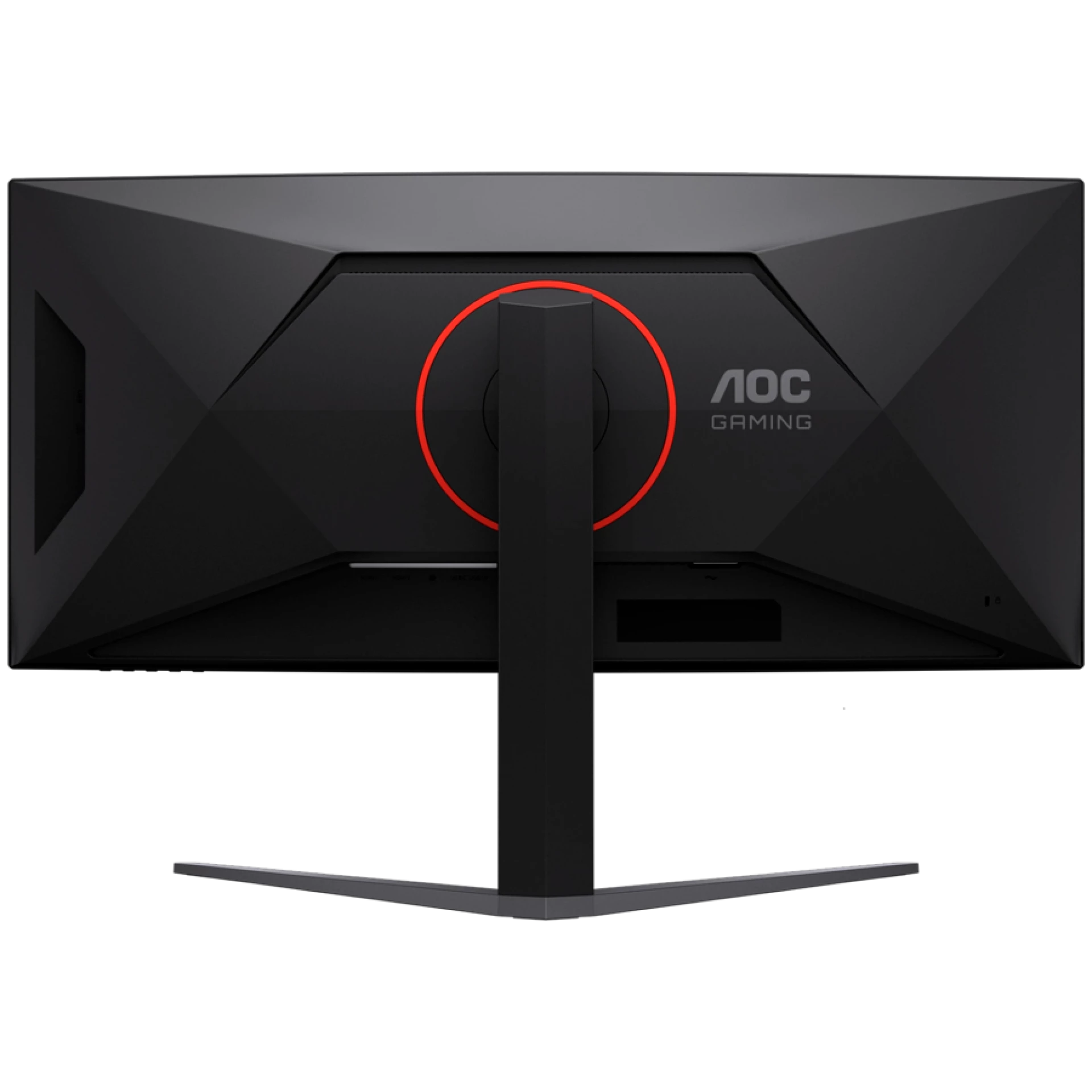 AOC Monitor Gaming CU34G4CA Curved 34", UWQHD (3440x1440), Fast VA, 1500R, 180Hz, 1ms (GtG), 450cd/m2, 3000:1, Adaptive Sync, HDR400, USB hub, 1x USB-C (DP Alt mode, PD 90W), 2x HDMI 2.0, 1x DP 1.4, KVM, HAS