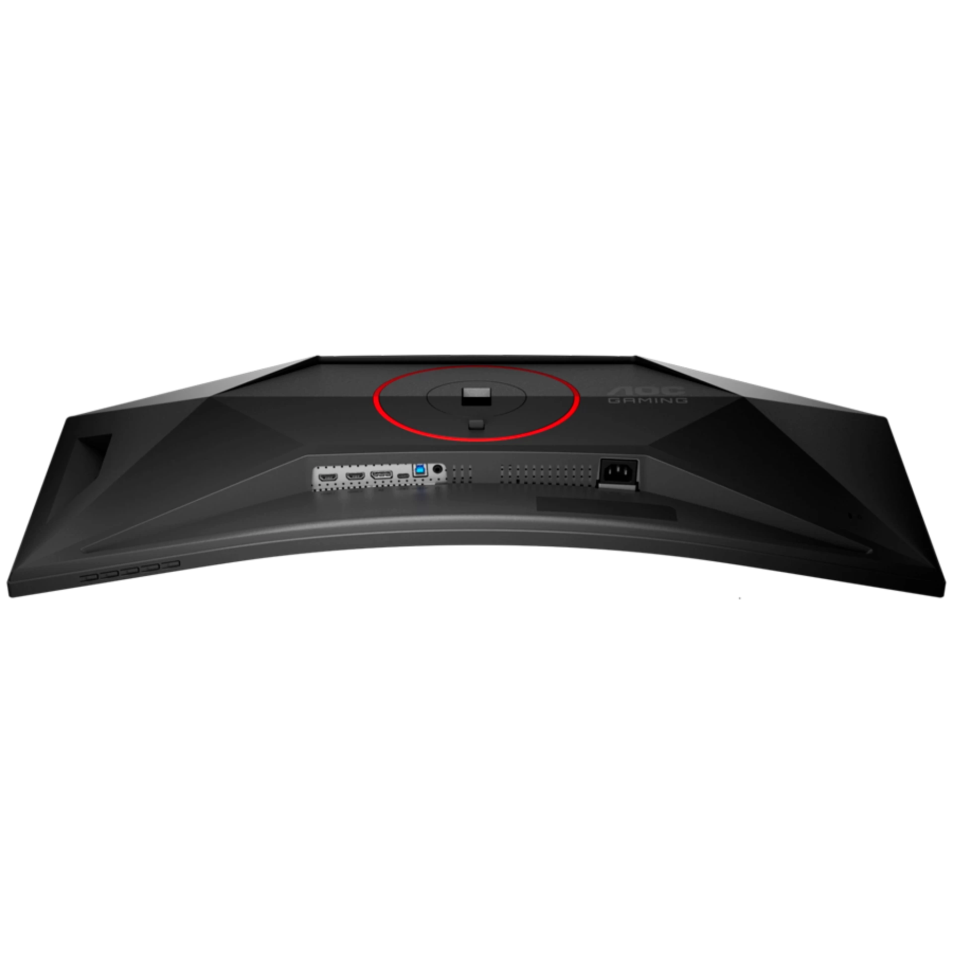 AOC Monitor Gaming CU34G4CA Curved 34", UWQHD (3440x1440), Fast VA, 1500R, 180Hz, 1ms (GtG), 450cd/m2, 3000:1, Adaptive Sync, HDR400, USB hub, 1x USB-C (DP Alt mode, PD 90W), 2x HDMI 2.0, 1x DP 1.4, KVM, HAS