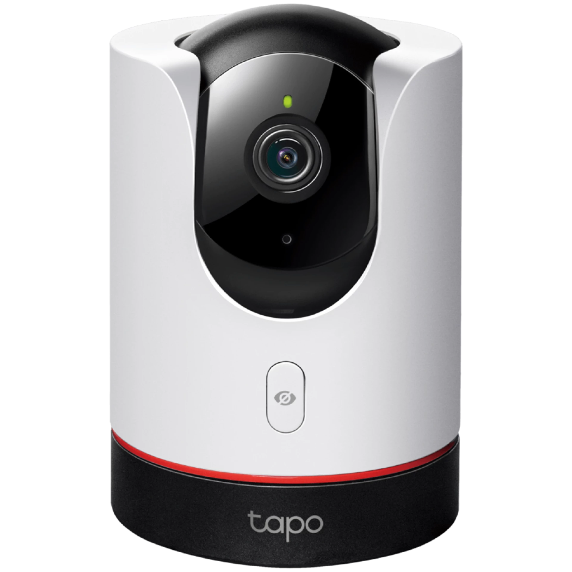 TP-Link Tapo C225 Pan/Tilt AI Home Security Wi-Fi Camera, 2K QHD (2560x1440), 2.4 GHz, Horizontal 360º ,Pan/Tilt, Smart AI Detection and Notifications (motion, people, pets, cars, abnormal sound), Physical Privacy Mode, Night Vision, Tapo app