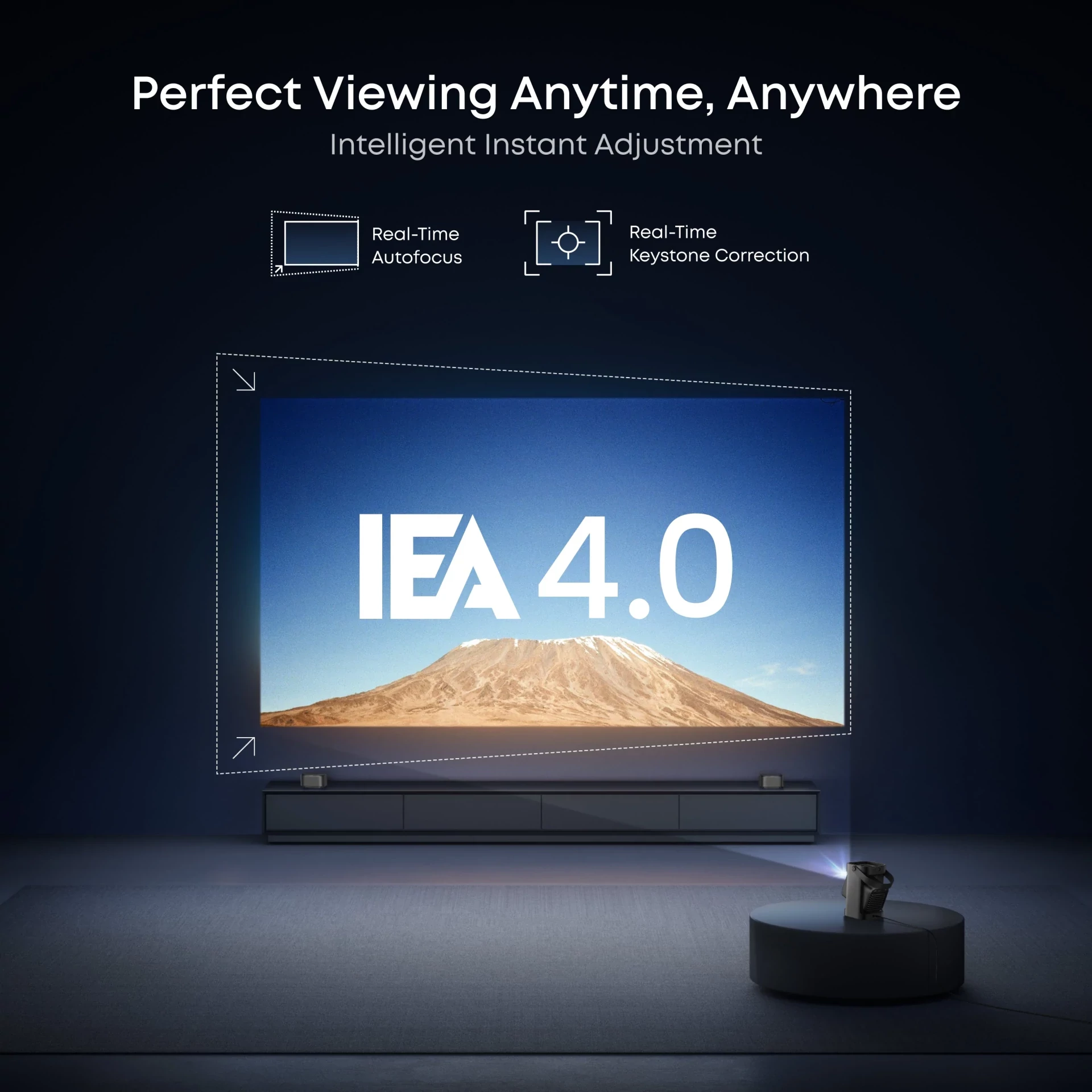 Projektor Soundcore Nebula P1 Anker, 1080p Full HD, 650 ANSI Lumens