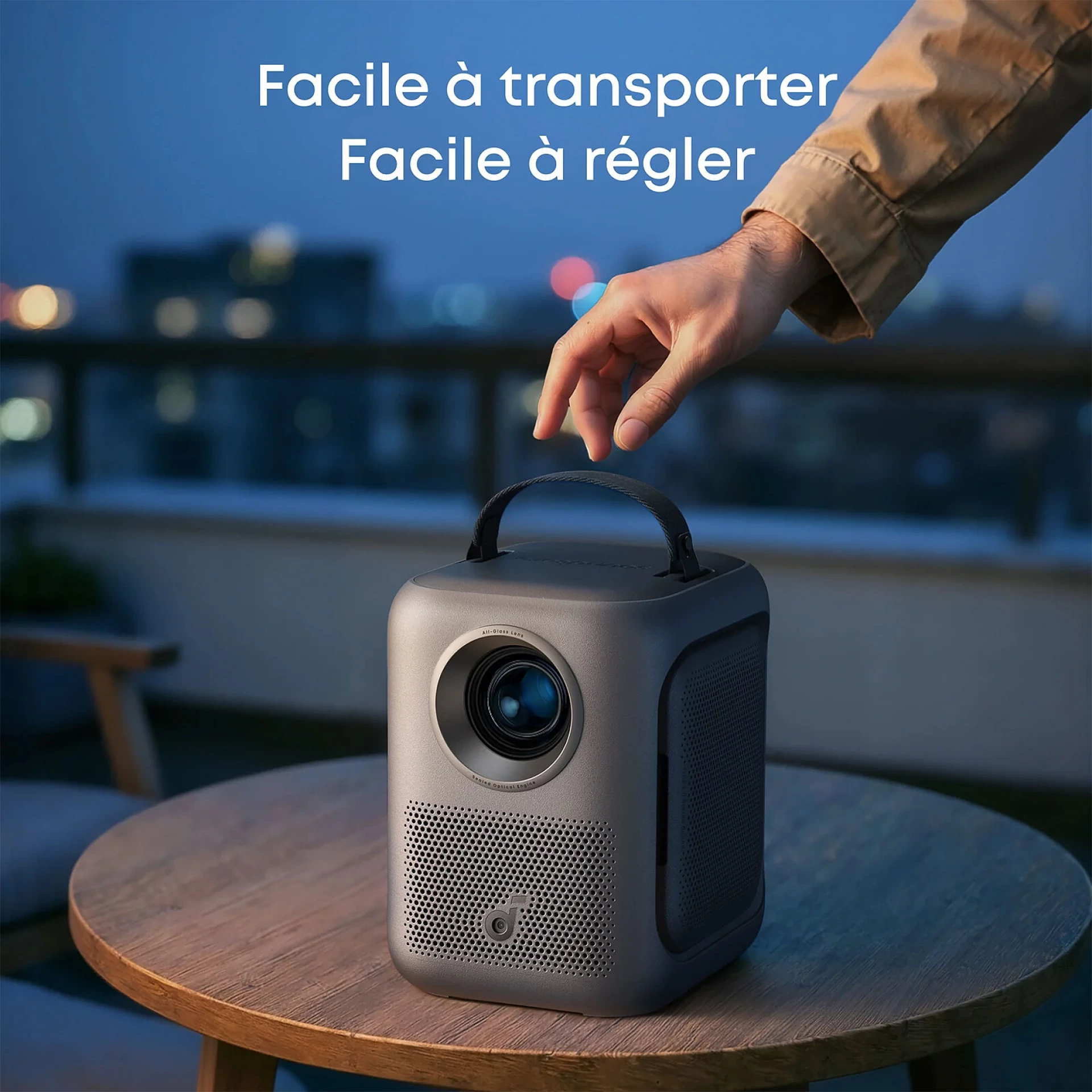 Projektor soundcore Nebula P1i crni, Anker, 1080p FULL HD