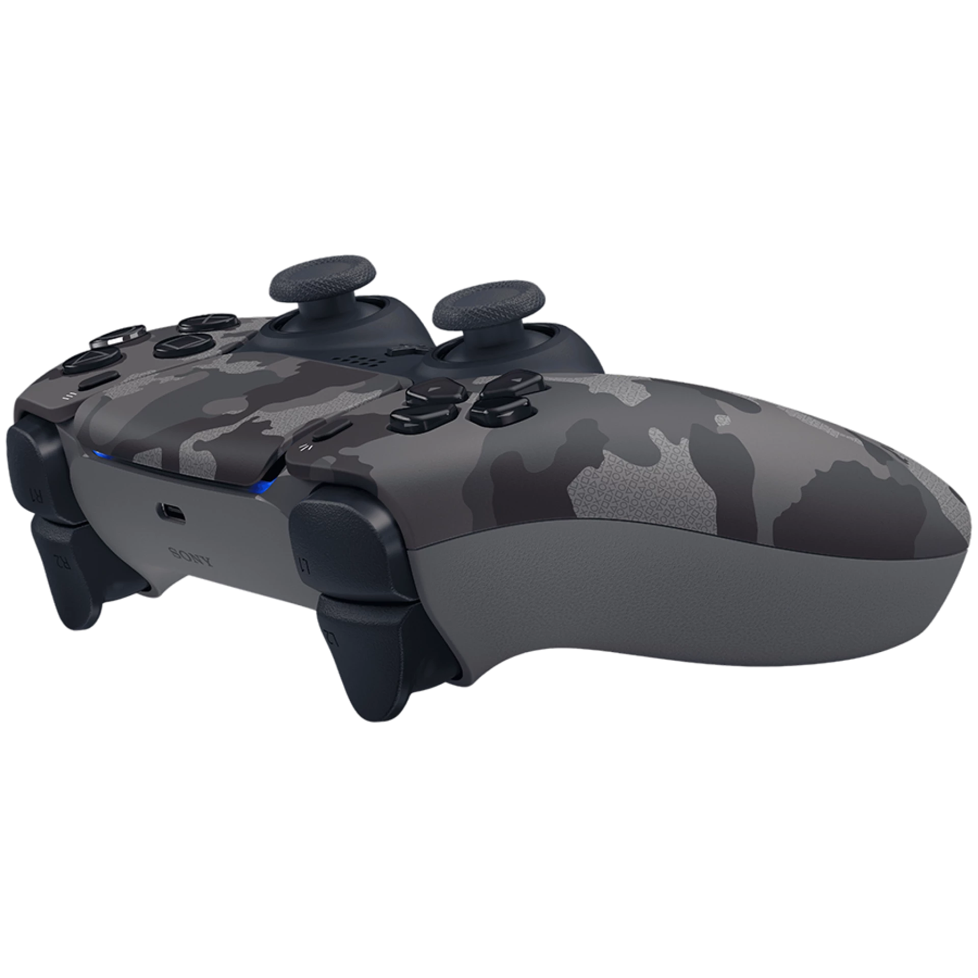 PS5 Dualsense Wireless Controller in Gray Camouflage for PS5, PC, Mac and Mobile Devices