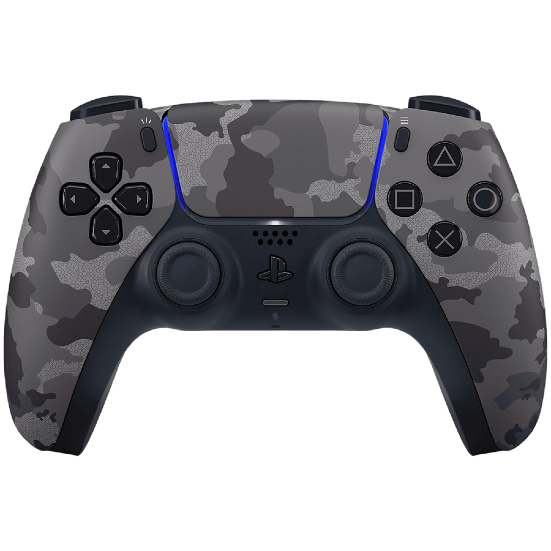 PS5 Dualsense Wireless Controller in Gray Camouflage for PS5, PC, Mac and Mobile Devices