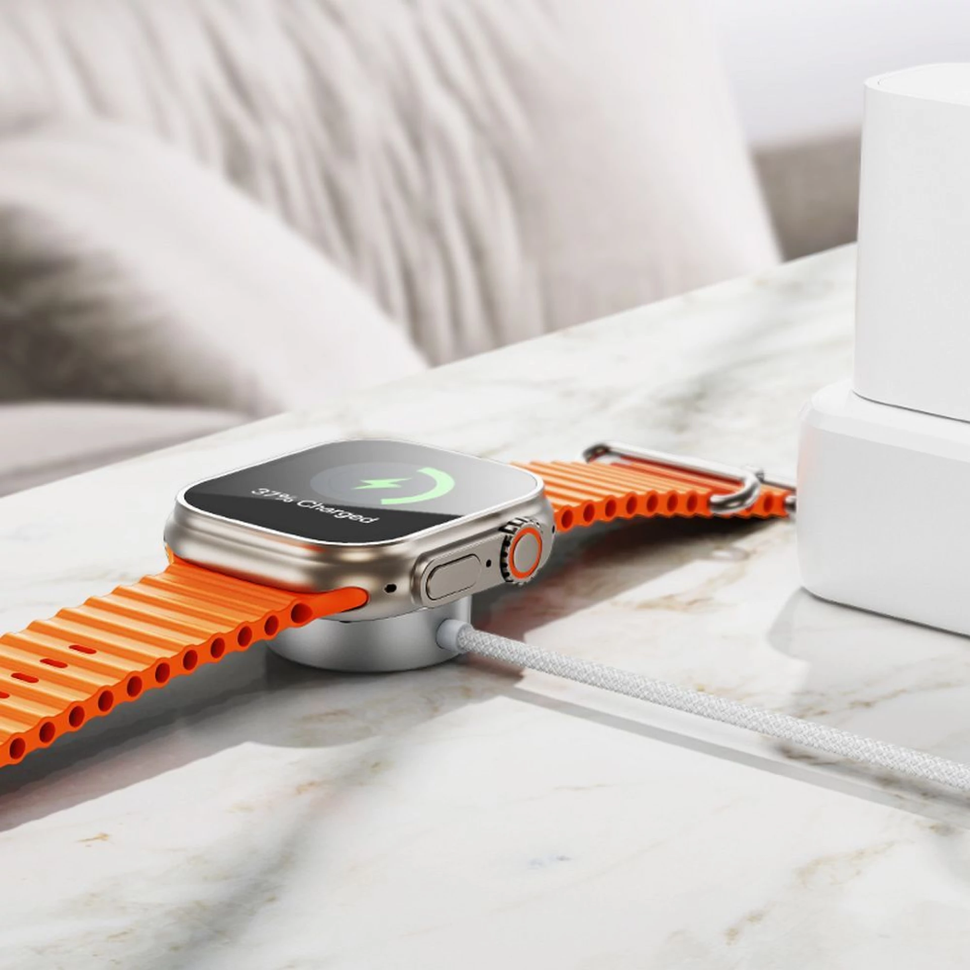 Punjač HOCO CW59 inductive za Apple watch i Samsung Watch USB-C 2.5W